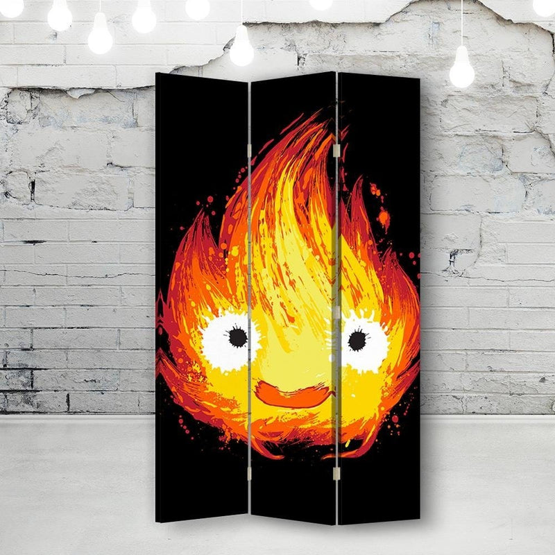 Aizslietnis, 3 paneļi, Vienpusīgs, Kanva, A smiling flame  110x175 Home Trends