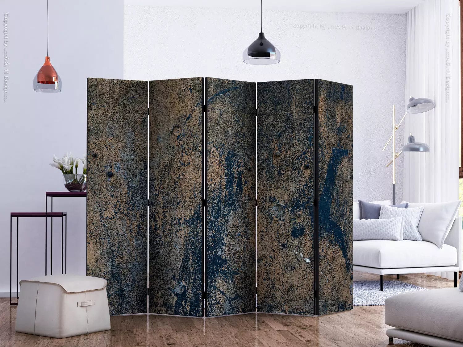 Aizslietnis 5-daļīgs - Aizvēsturiska deja, (225x172cm) Home Trends