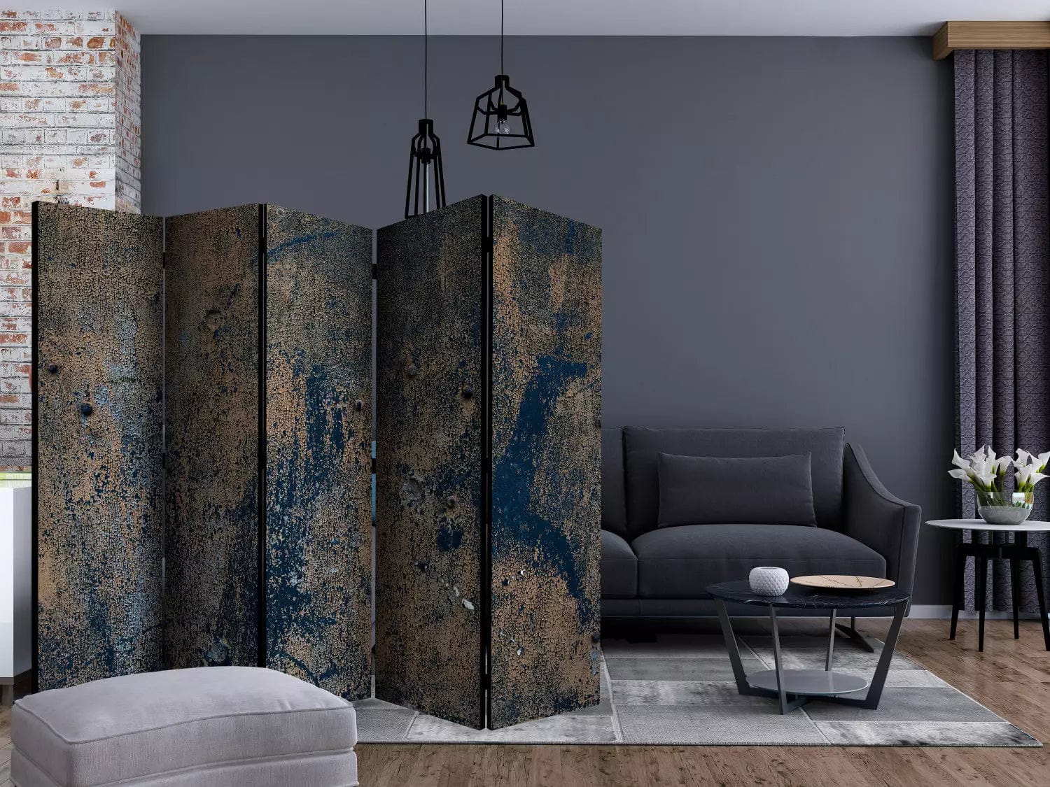 Aizslietnis 5-daļīgs - Aizvēsturiska deja, (225x172cm) Home Trends