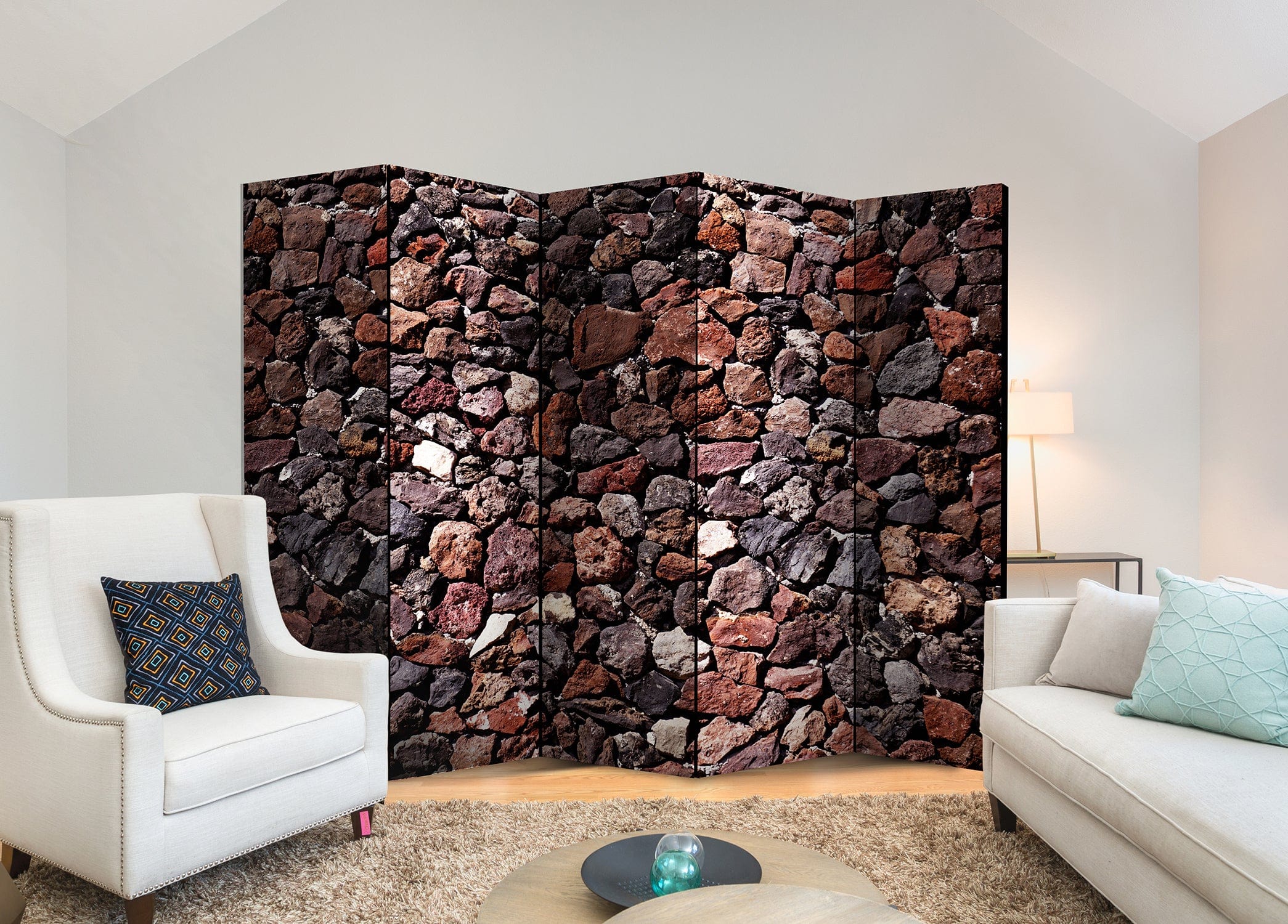 Aizslietnis 5-daļīgs - Akmens pils (225x172cm) 225x172 cm Home Trends