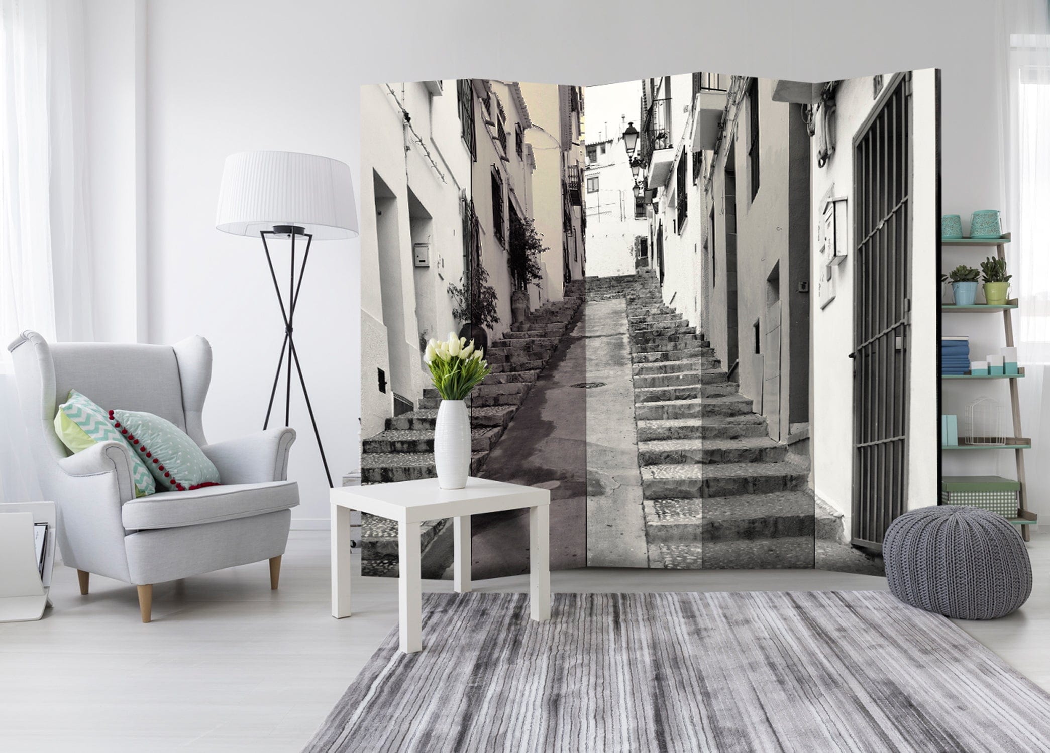 Aizslietnis 5-daļīgs - Altea vecpilsēta (225x172cm) 225x172 cm Home Trends