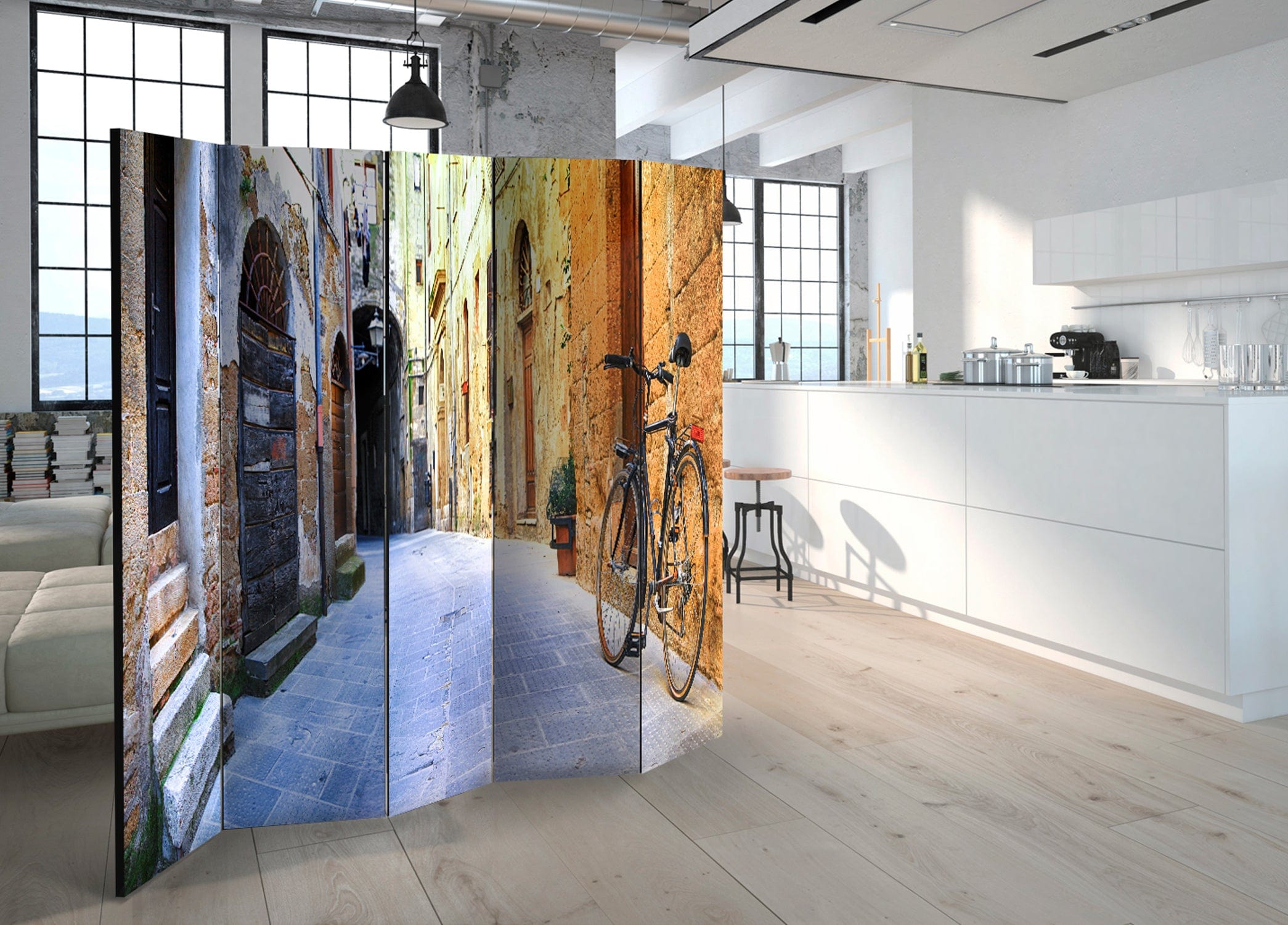 Aizslietnis 5-daļīgs - Atpūta Itālijā (225x172cm) 225x172 cm Home Trends