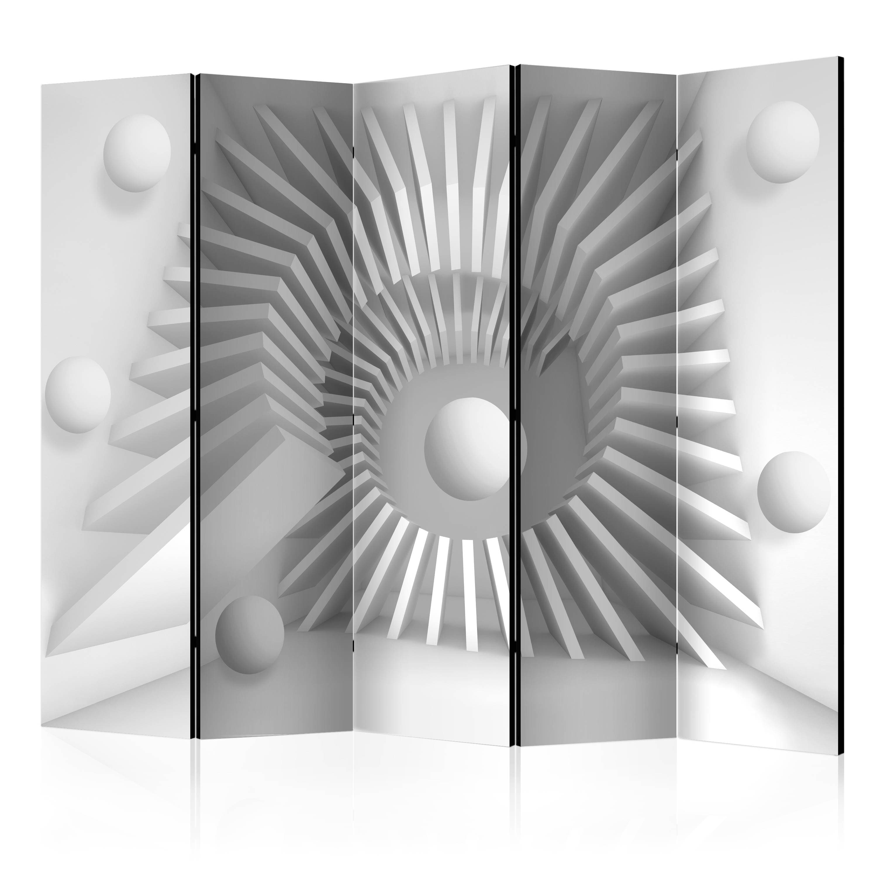 Aizslietnis 5-daļīgs - Baltā mozaīka (225x172cm) 225x172 cm Home Trends