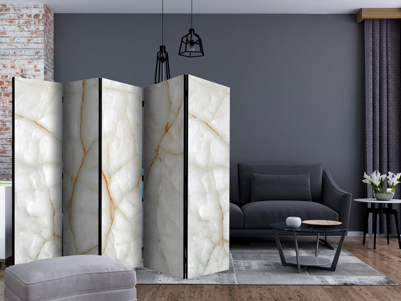 Aizslietnis 5-daļīgs - Balts marmors (225x172cm) 225x172 cm Home Trends