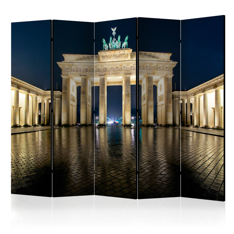 Aizslietnis 5-daļīgs - Berlīne naktī 1. versija (225x172cm) 225x172 cm Home Trends