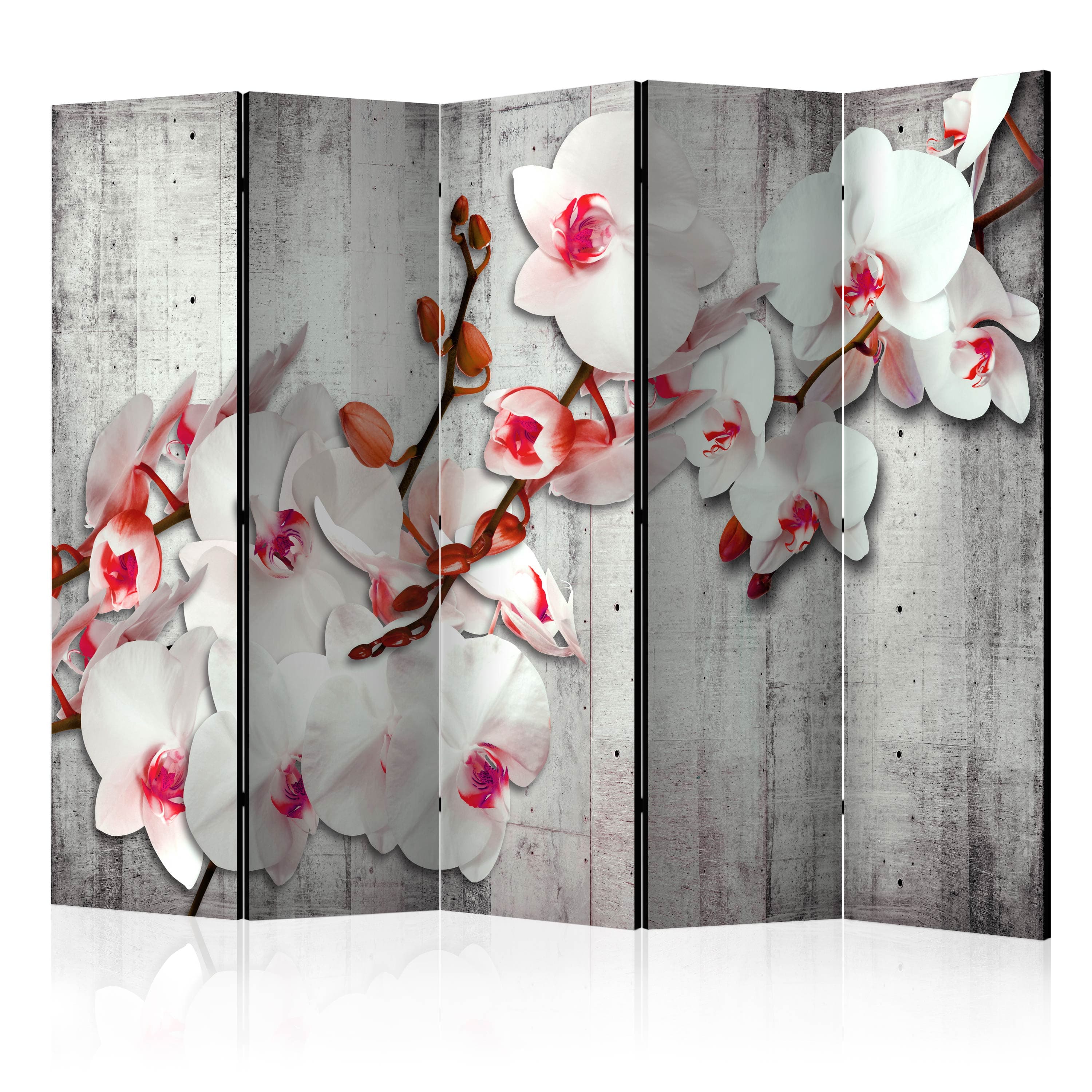 Aizslietnis 5-daļīgs - Betona orhideja (225x172cm) 225x172 cm Home Trends