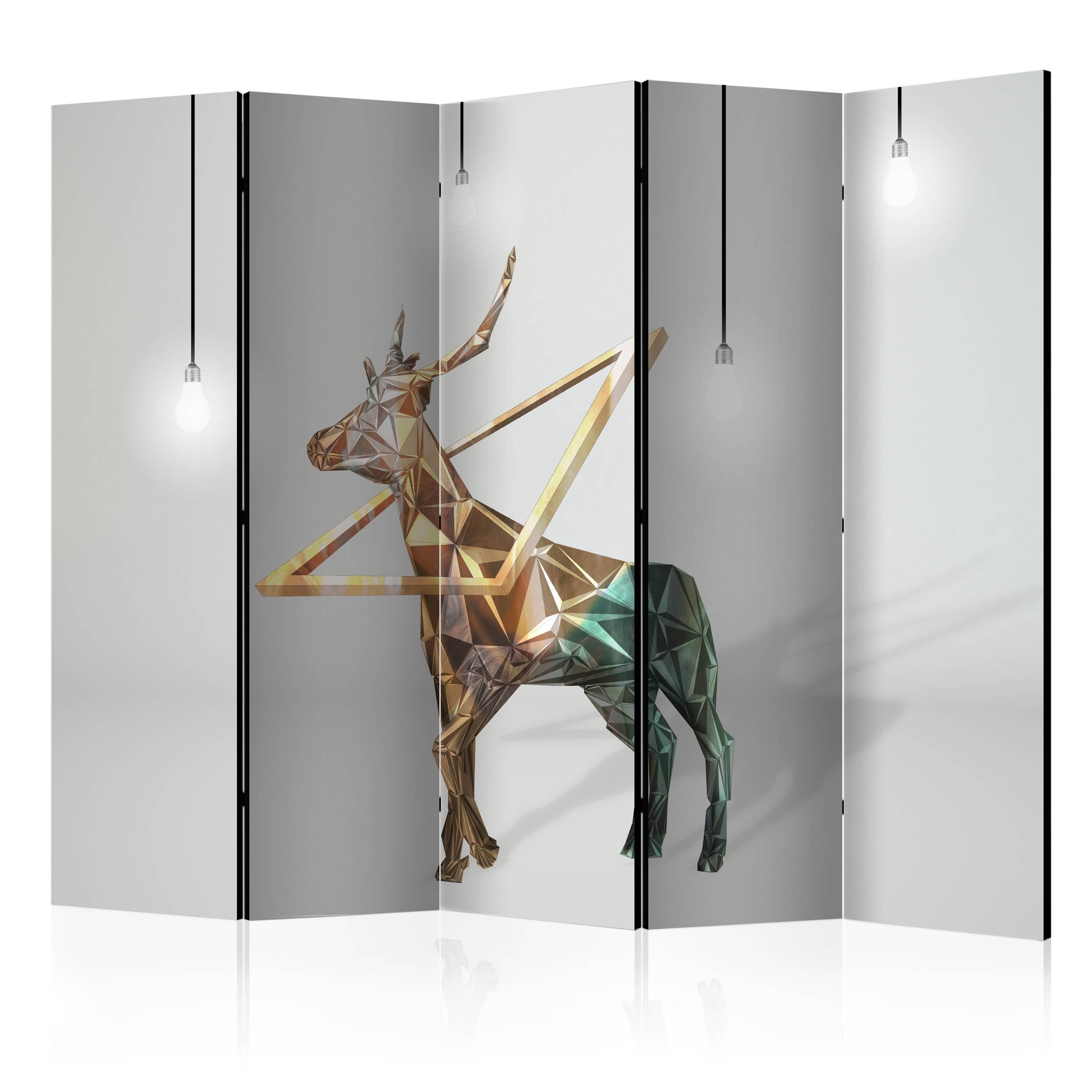 Aizslietnis 5-daļīgs - Briedis (3D) (225x172cm) 225x172 cm Home Trends