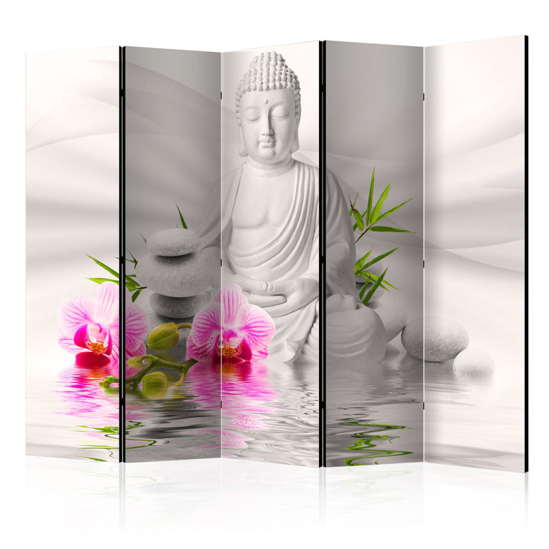 Aizslietnis 5-daļīgs - Buda un orhidejas (225x172cm) 225x172 cm Home Trends