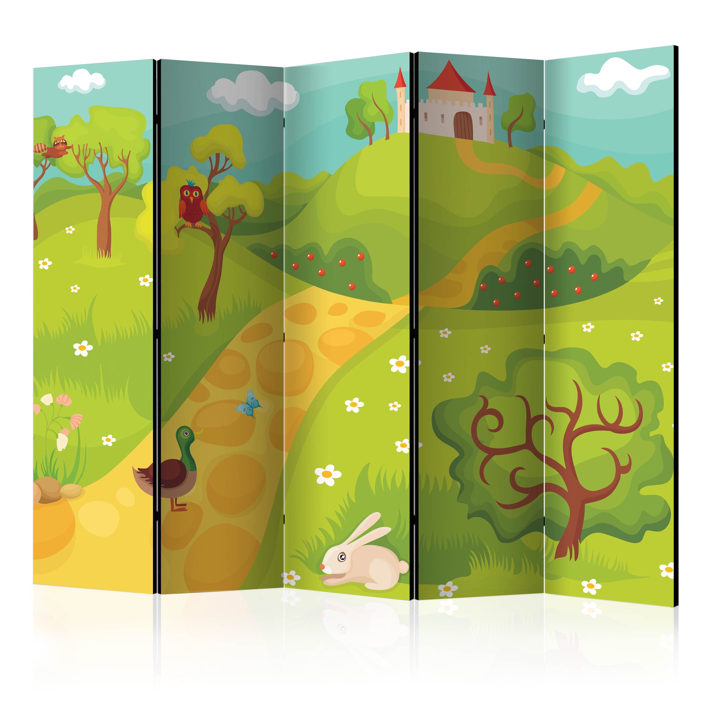 Aizslietnis 5-daļīgs - Ceļš uz burvju pili (225x172cm) 225x172 cm Home Trends