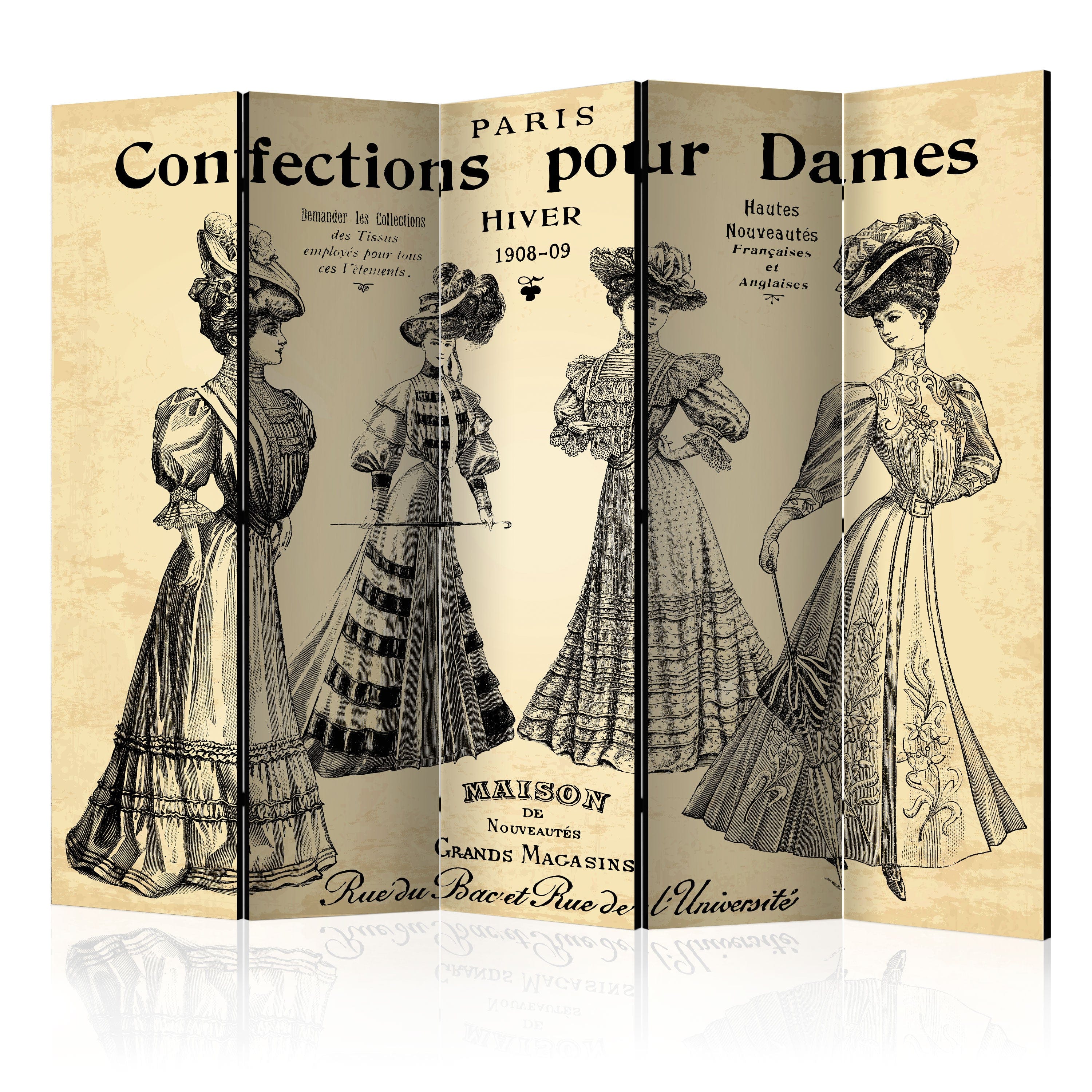 Aizslietnis 5-daļīgs - Confections pour Dames (225x172cm) 225x172 cm Home Trends