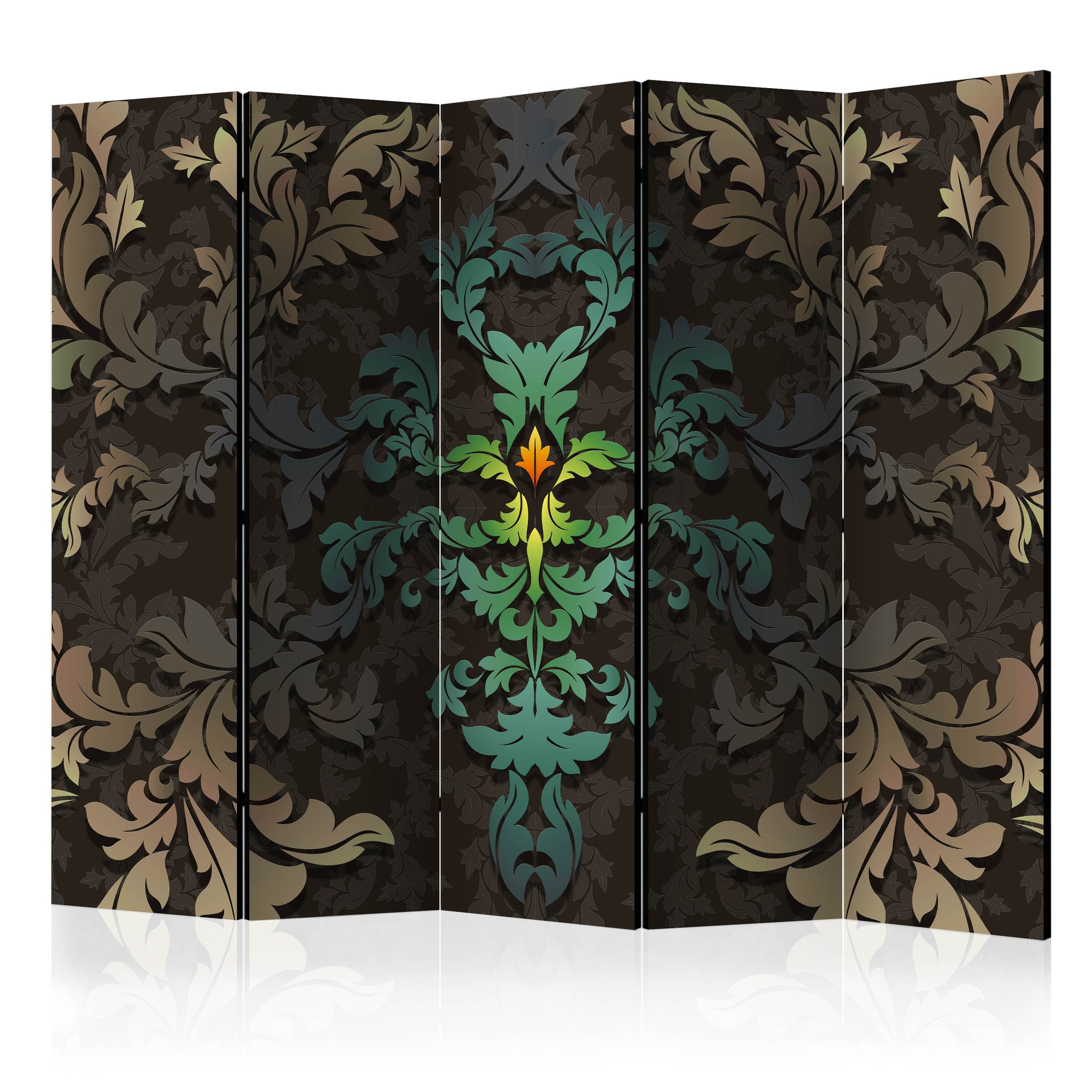 Aizslietnis 5-daļīgs - Dejojošas lapas (225x172cm) 225x172 cm Home Trends