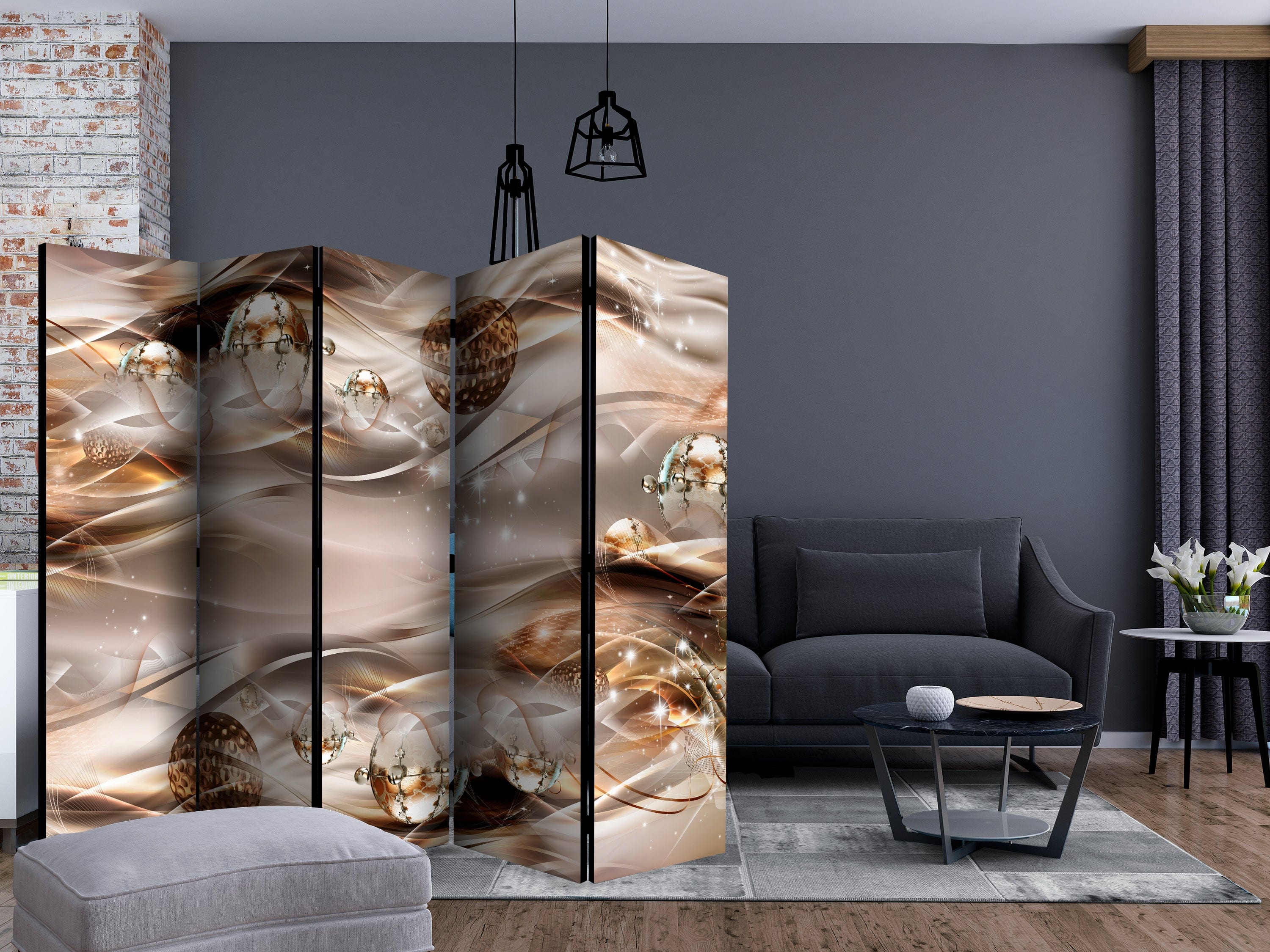 Aizslietnis 5-daļīgs - Dzintara zvaigznājs (225x172cm) 225x172 cm Home Trends