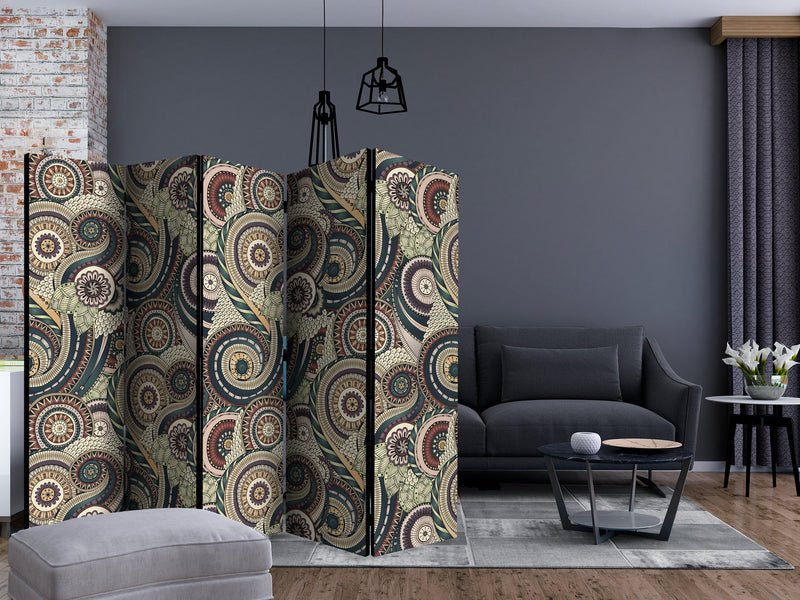 Aizslietnis 5-daļīgs - Elegants dekors (225x172cm) 225x172 cm Home Trends