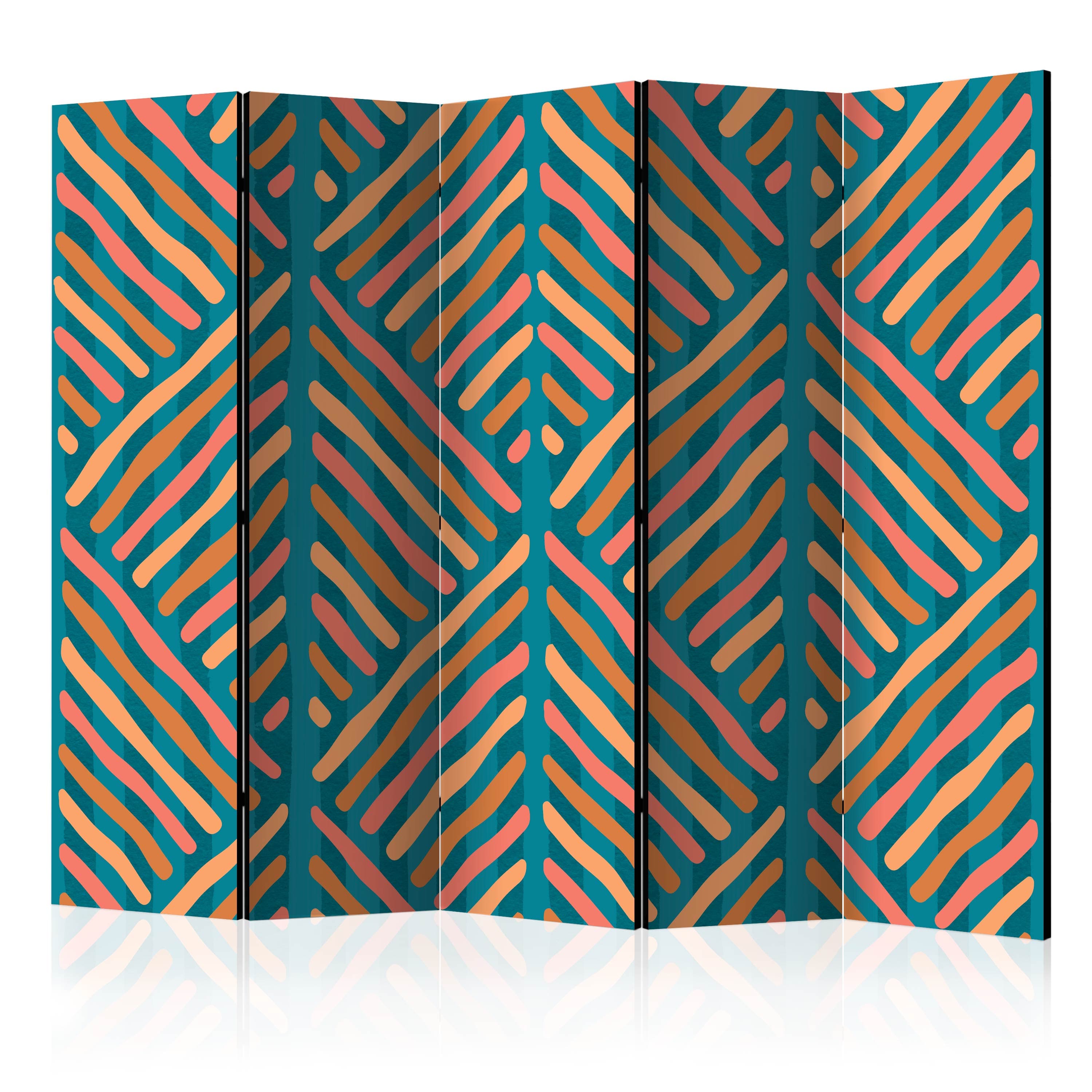 Aizslietnis 5-daļīgs - Etniskā kompozīcija (225x172cm) 225x172 cm Home Trends