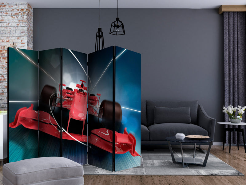Aizslietnis 5-daļīgs - Formula 1 auto (225x172cm) 225x172 cm Home Trends