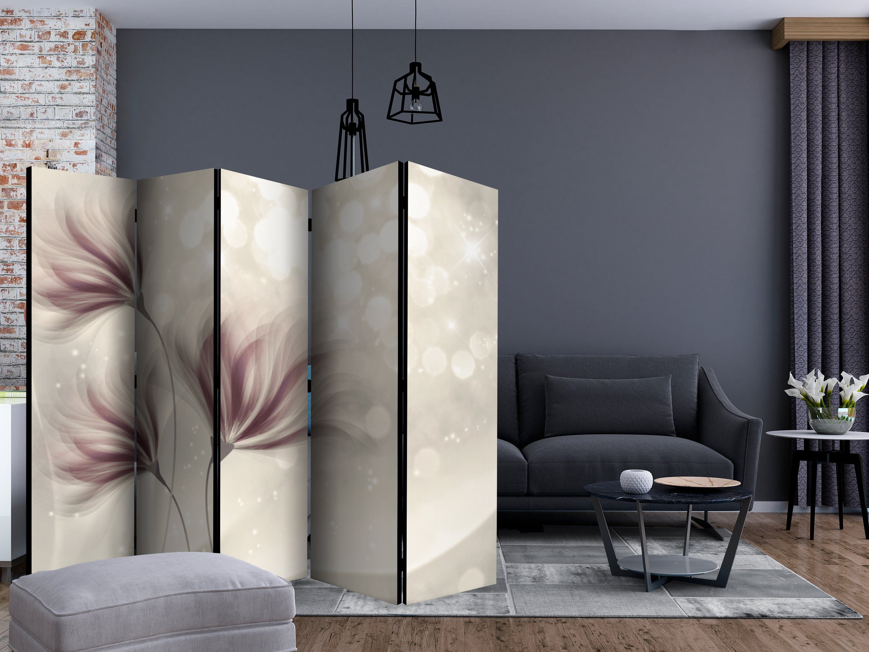 Aizslietnis 5-daļīgs - Gaišs rīts (225x172cm) 225x172 cm Home Trends