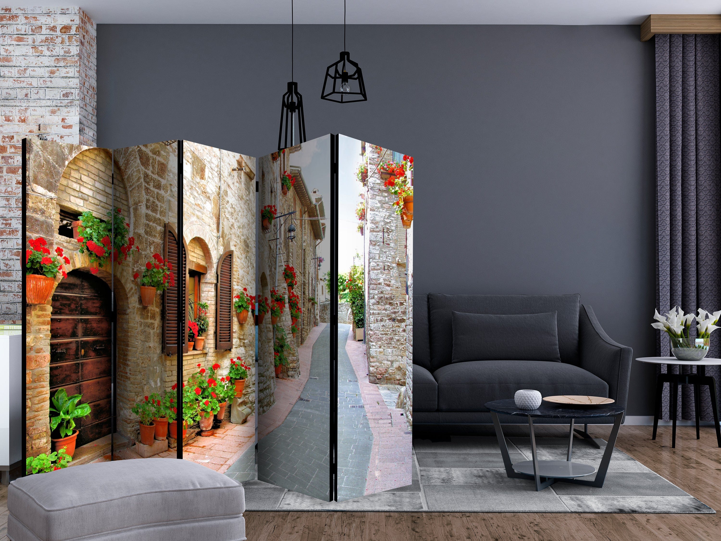 Aizslietnis 5-daļīgs - Itālijas province (225x172cm) 225x172 cm Home Trends