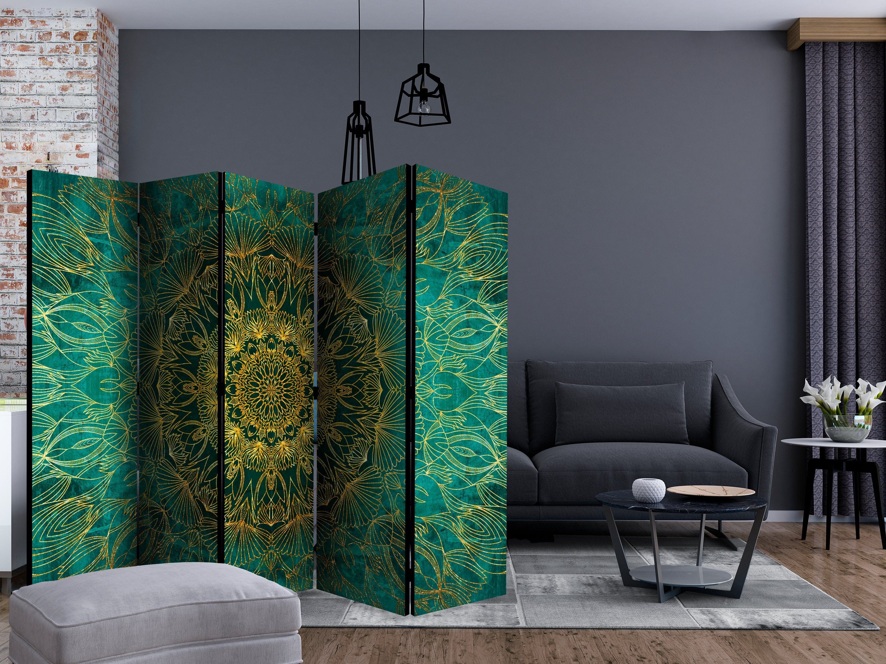 Aizslietnis 5-daļīgs - Karaliskais izšūšana (225x172cm) 225x172 cm Home Trends