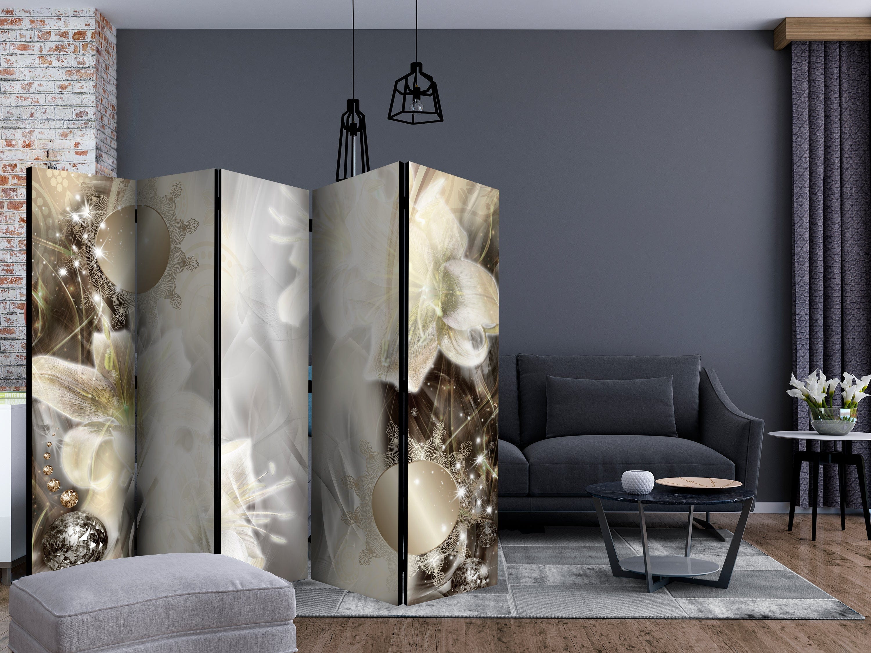 Aizslietnis 5-daļīgs - Karaliskais krāšņums (225x172cm) 225x172 cm Home Trends