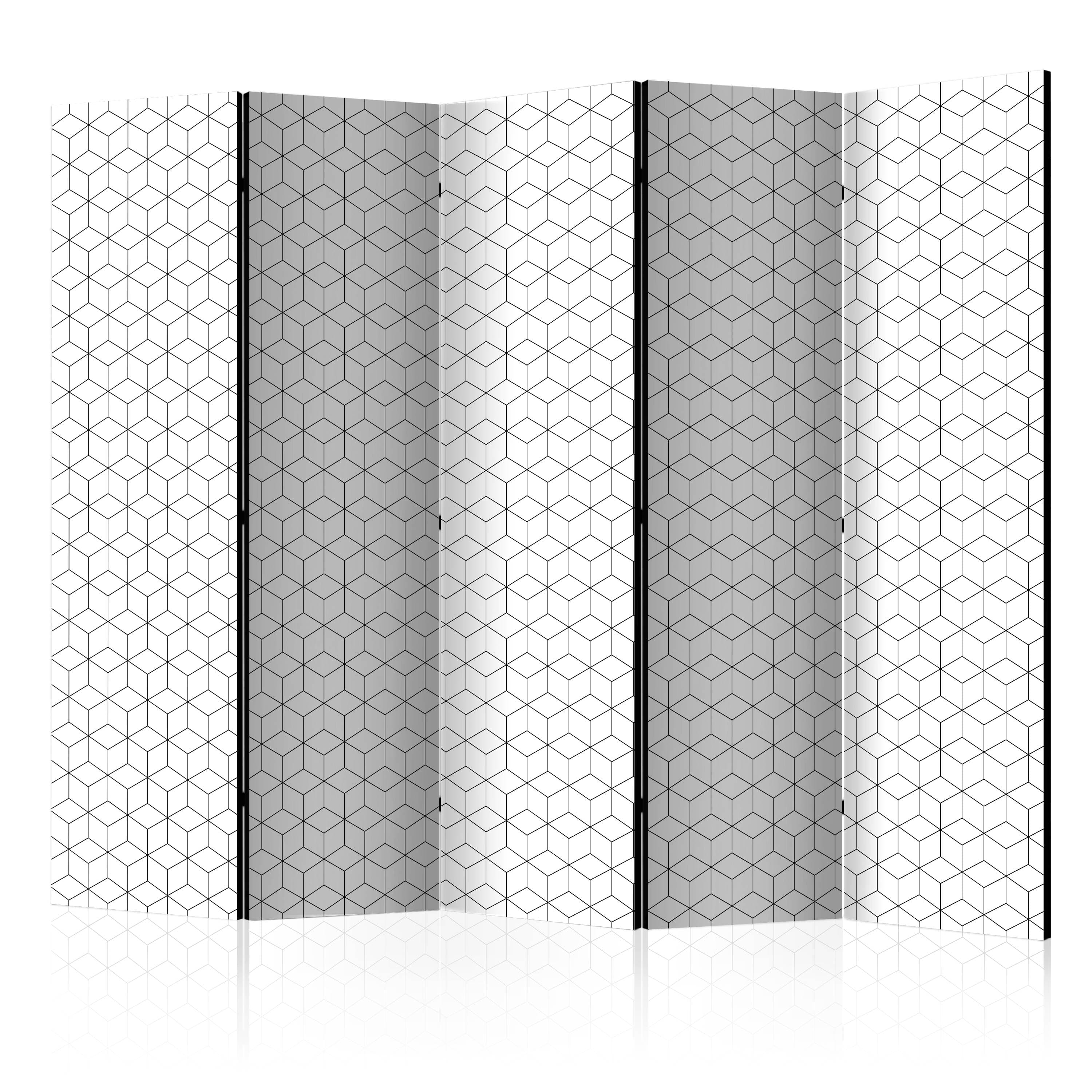 Aizslietnis 5-daļīgs - Kubi - tekstūra (225x172cm) 225x172 cm Home Trends