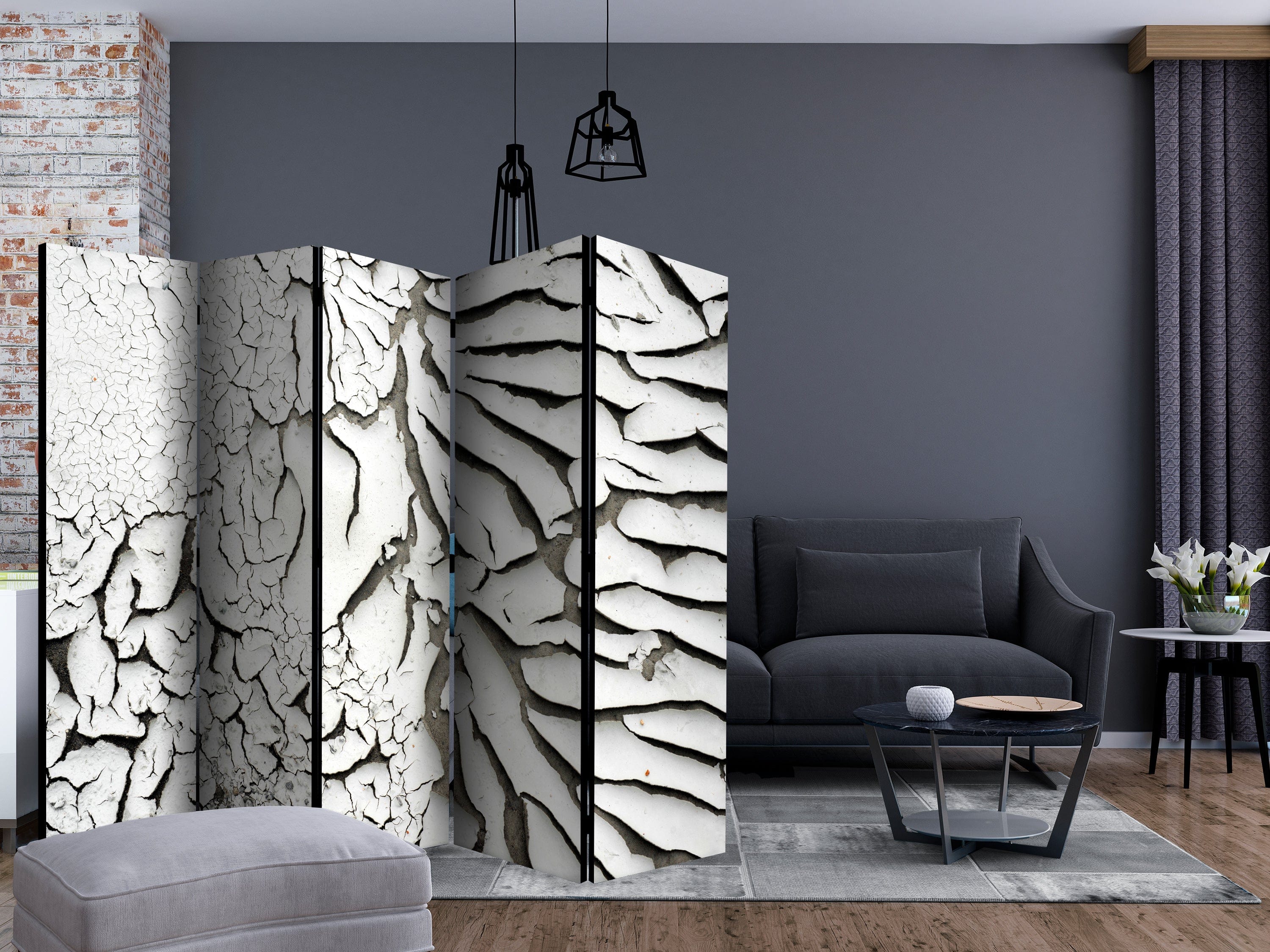 Aizslietnis 5-daļīgs - Laika zīmes (225x172cm) 225x172 cm Home Trends