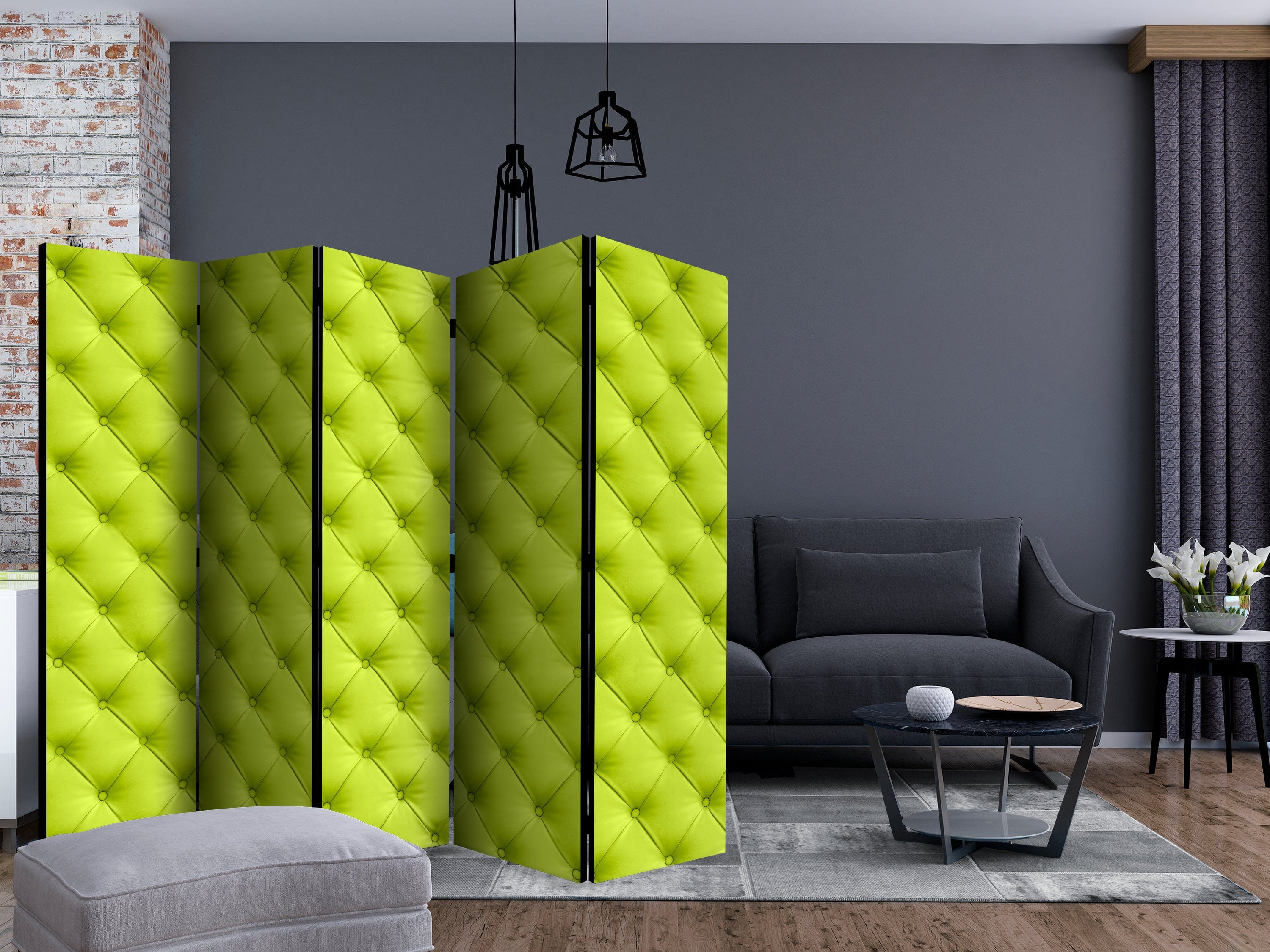 Aizslietnis 5-daļīgs - Laima atturība (225x172cm) 225x172 cm Home Trends