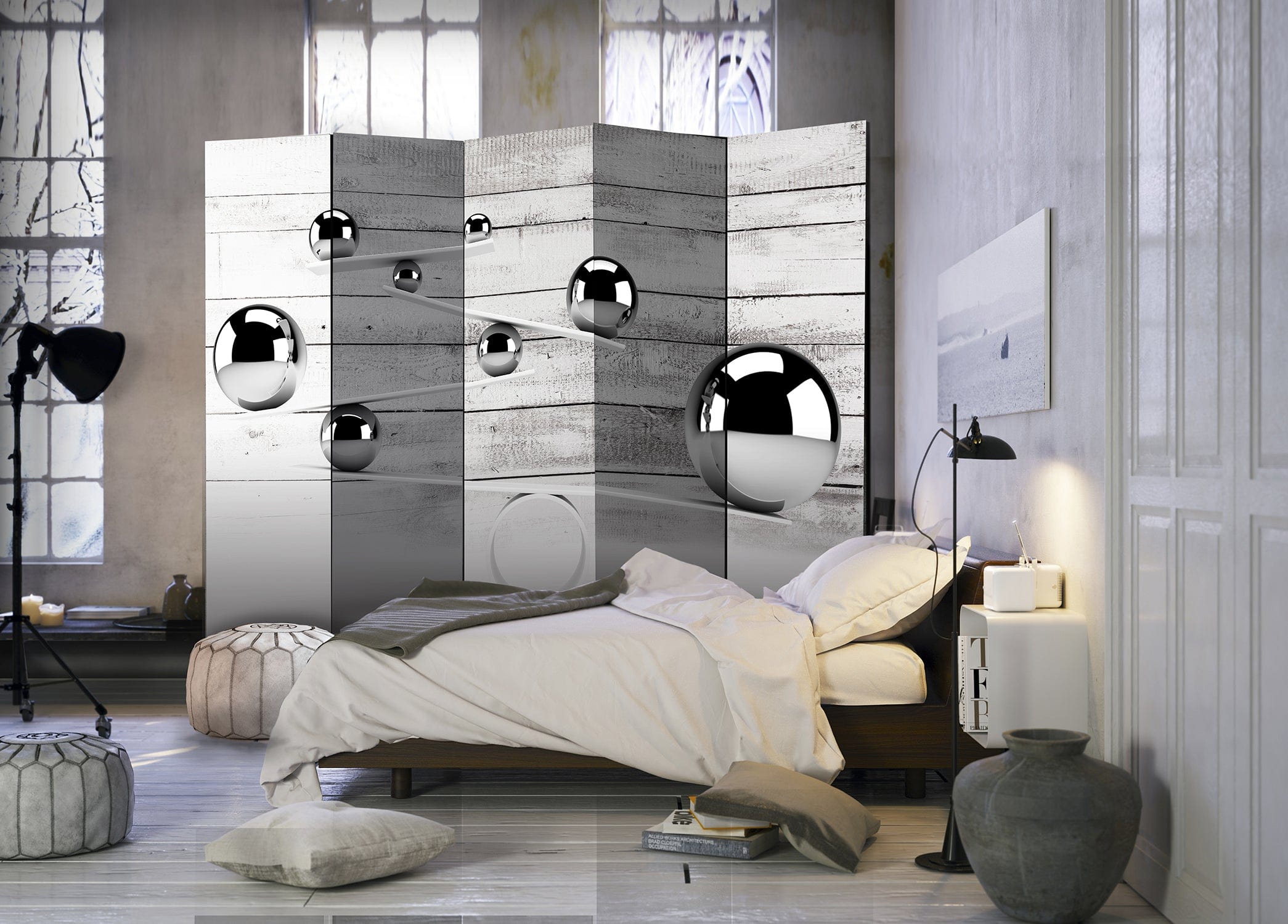 Aizslietnis 5-daļīgs - Līdzsvars (225x172cm) 225x172 cm Home Trends