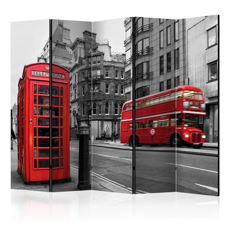 Aizslietnis 5-daļīgs - Londonas simboli (225x172cm) 225x172 cm Home Trends