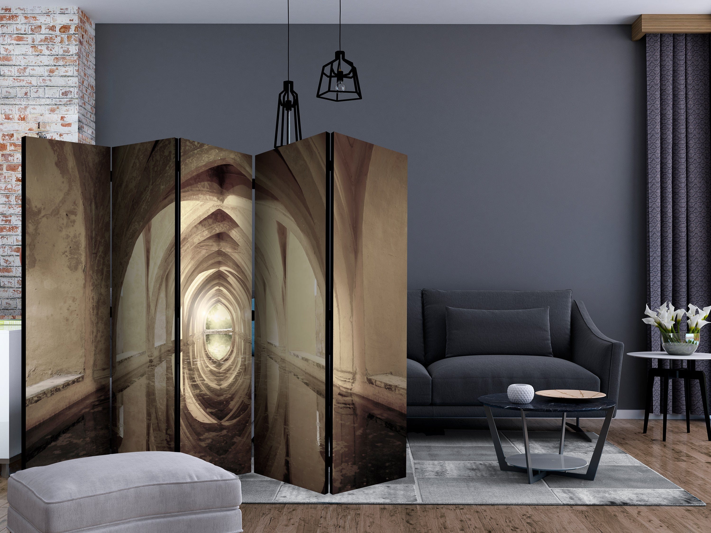 Aizslietnis 5-daļīgs - Maģiskais koridors (225x172cm) 225x172 cm Home Trends