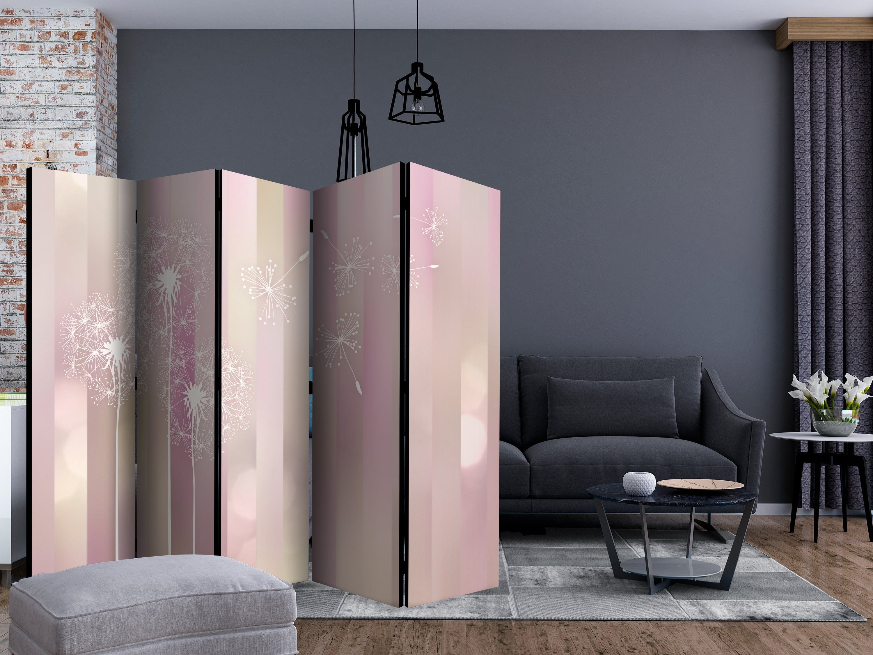Aizslietnis 5-daļīgs - Maiguma dārzs (225x172cm) 225x172 cm Home Trends