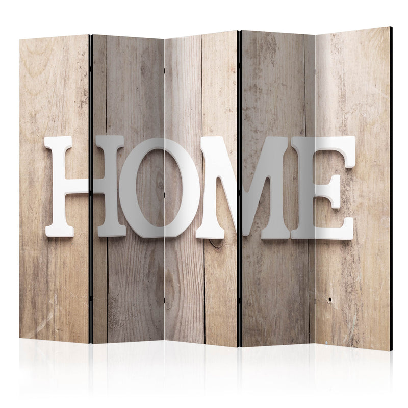 Aizslietnis 5-daļīgs - Māja uz koka dēļiem (225x172cm) 225x172 cm Home Trends