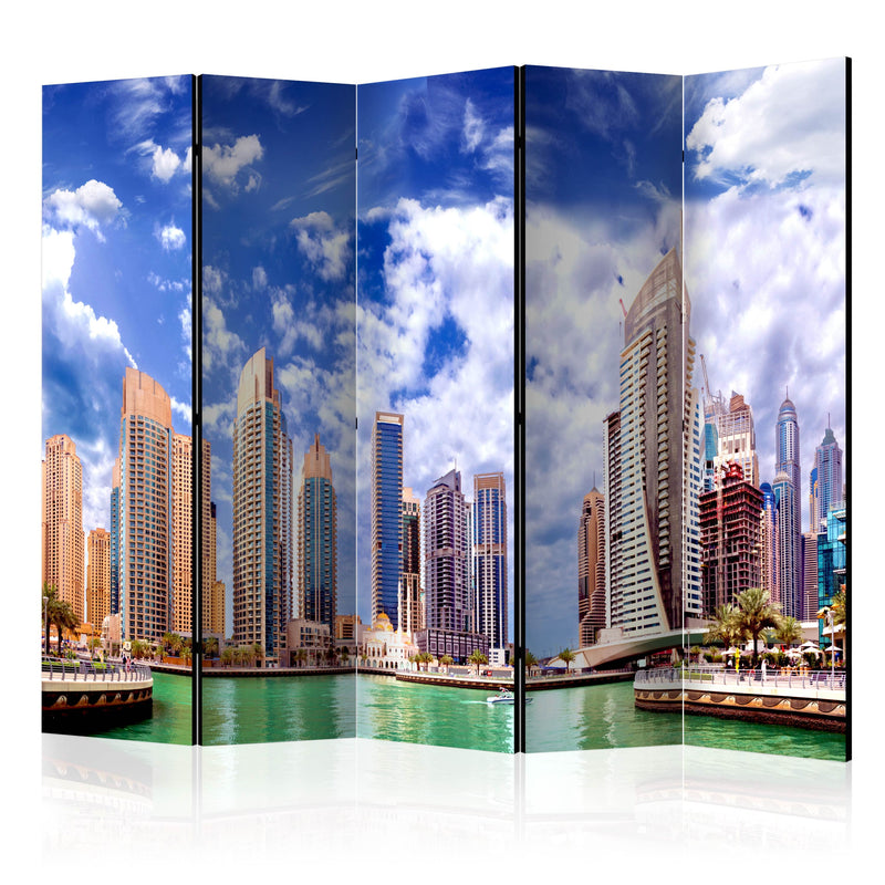 Aizslietnis 5-daļīgs - Mākoņi virs Dubaijas (225x172cm) 225x172 cm Home Trends