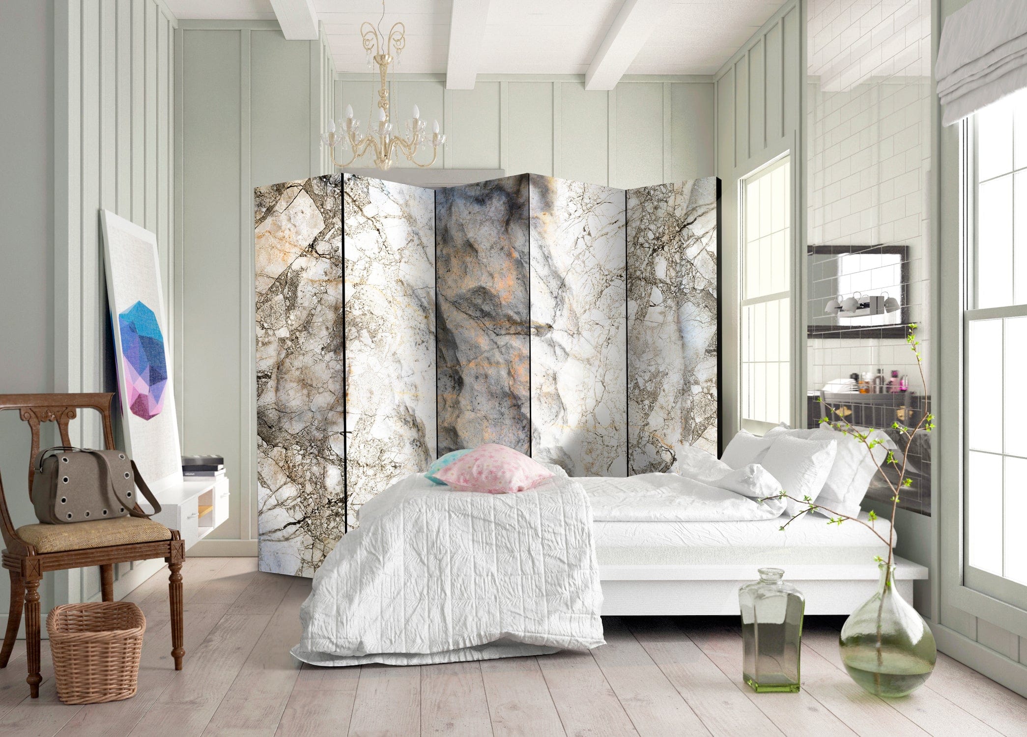 Aizslietnis 5-daļīgs - Marmora noslēpums (225x172cm) 225x172 cm Home Trends