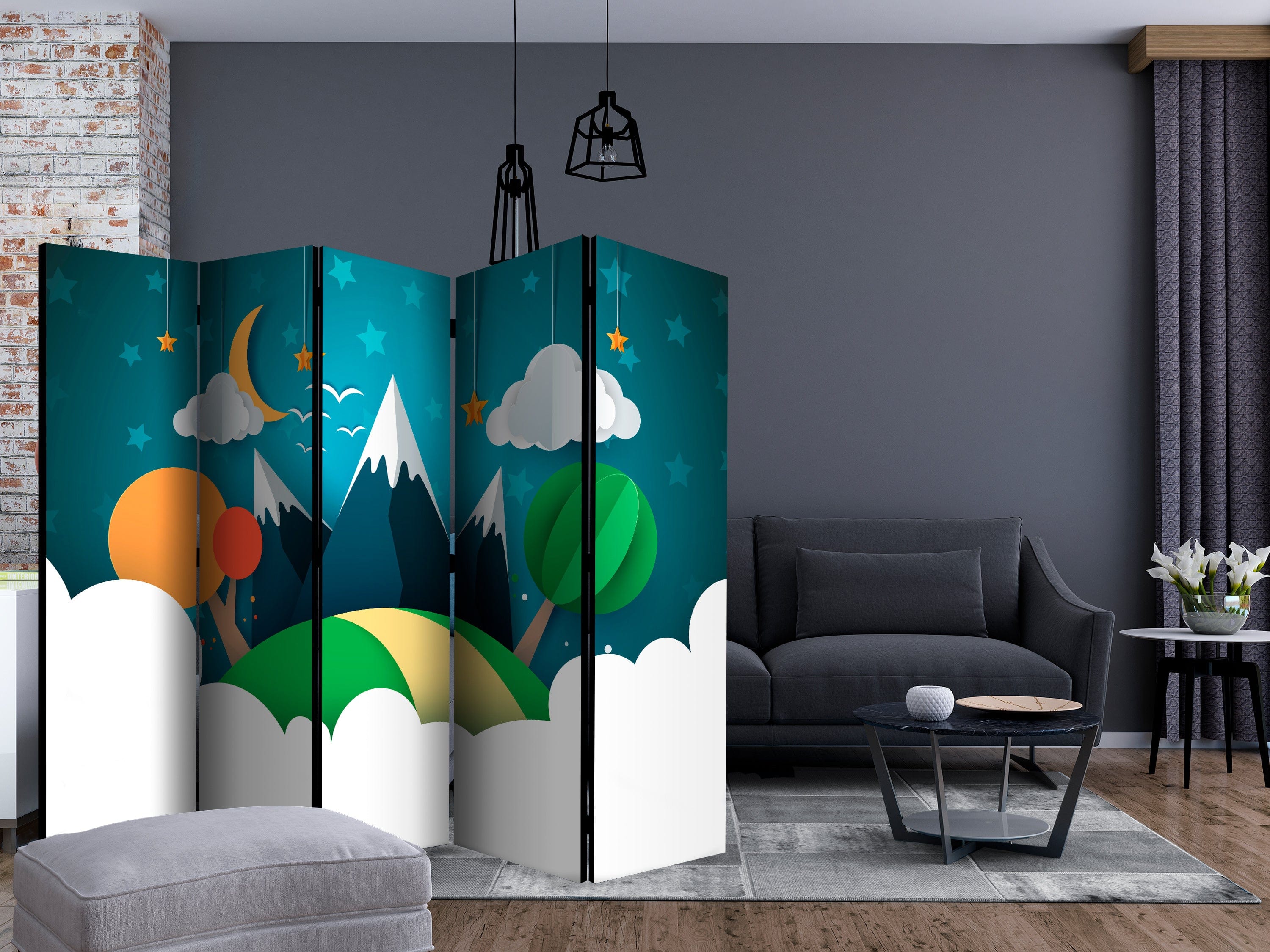 Aizslietnis 5-daļīgs - Mazais ceļotājs (225x172cm) 225x172 cm Home Trends