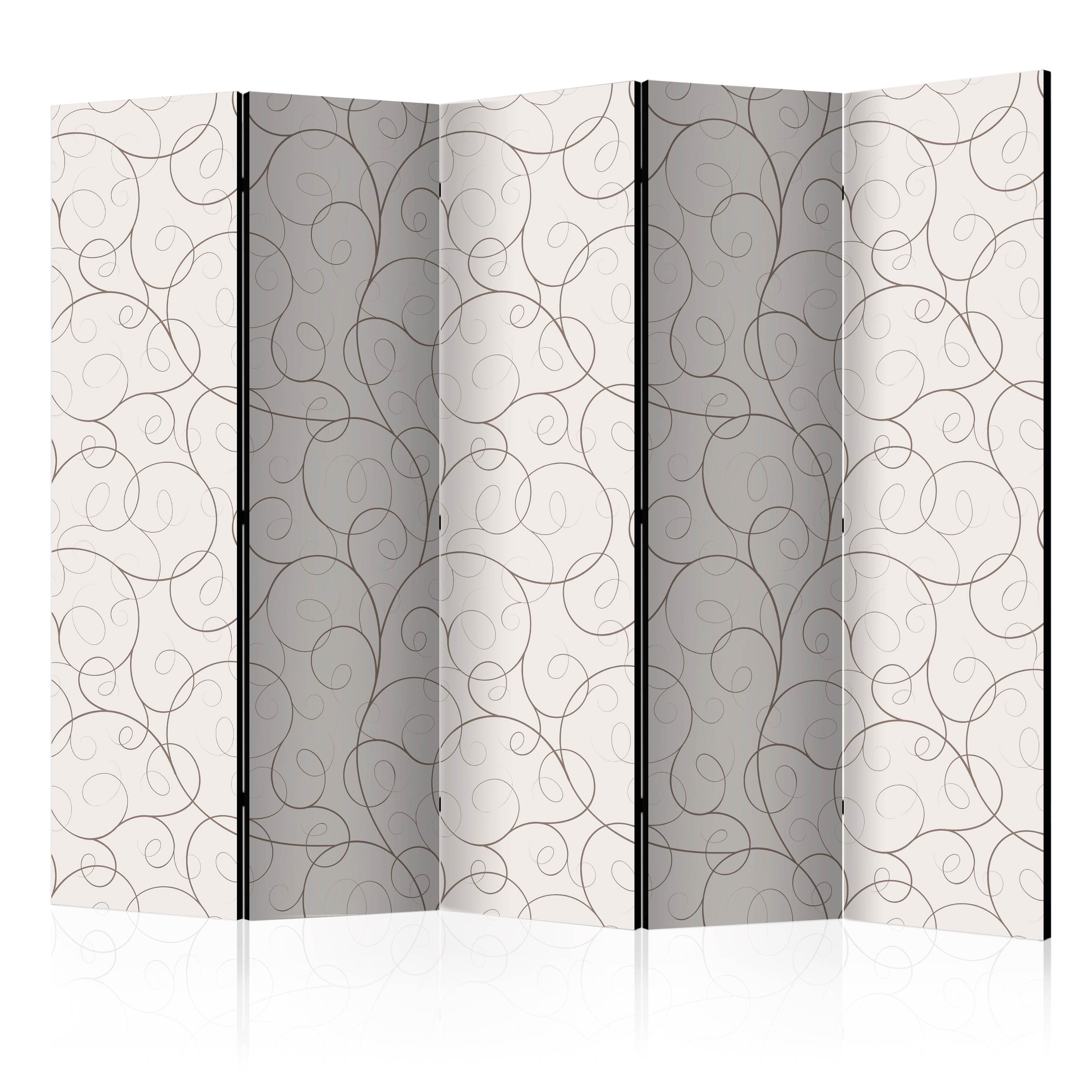 Aizslietnis 5-daļīgs - Melnas strūklakas (225x172cm) 225x172 cm Home Trends