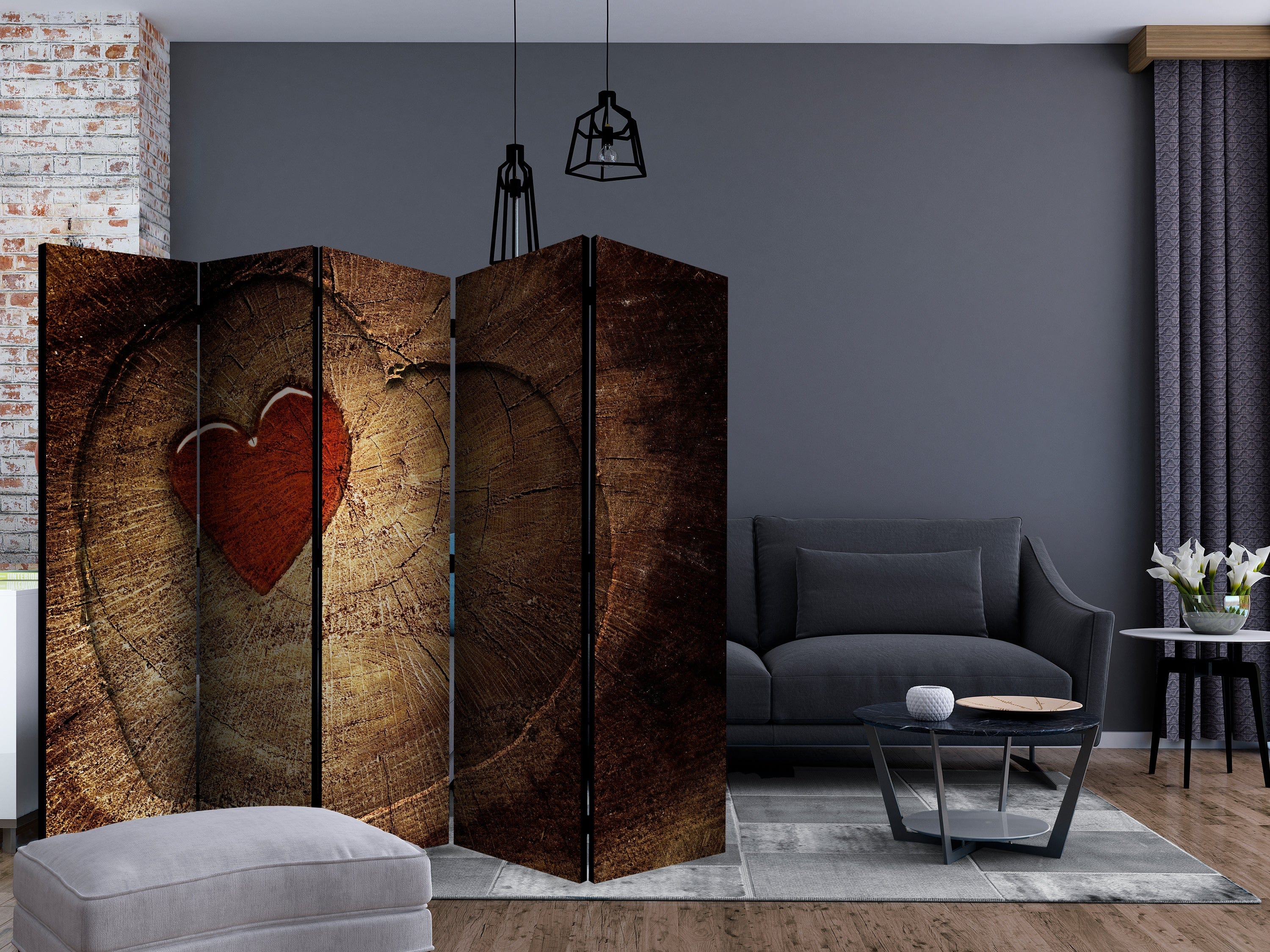 Aizslietnis 5-daļīgs - Mūžīgā mīlestība (225x172cm) 225x172 cm Home Trends