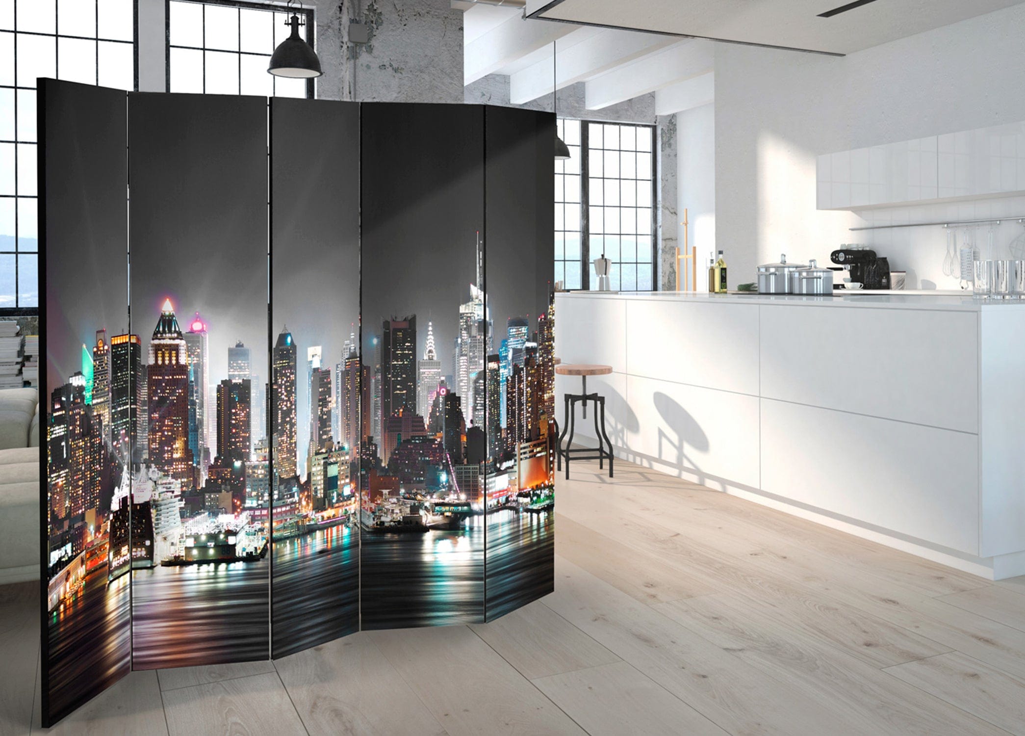 Aizslietnis 5-daļīgs - Ņujorka (225x172cm) 225x172 cm Home Trends