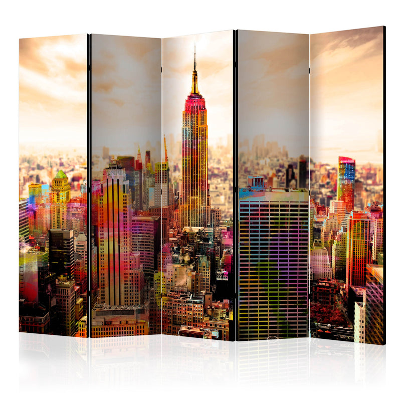 Aizslietnis 5-daļīgs - Ņujorkas pilsētas krāsas 2. versija (225x172cm) 225x172 cm Home Trends