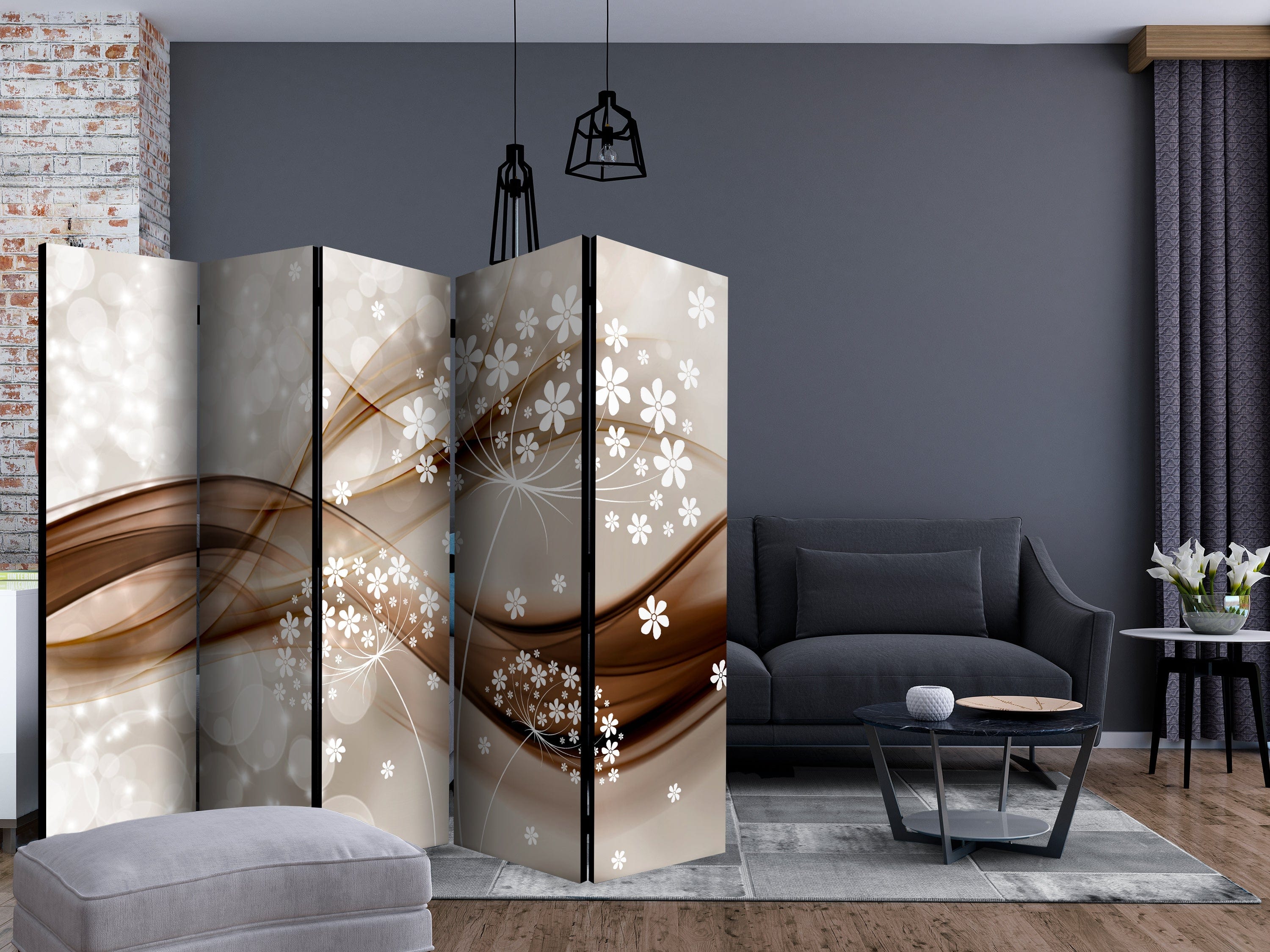 Aizslietnis 5-daļīgs - Pavasara stāsti 2. versija (225x172cm) 225x172 cm Home Trends