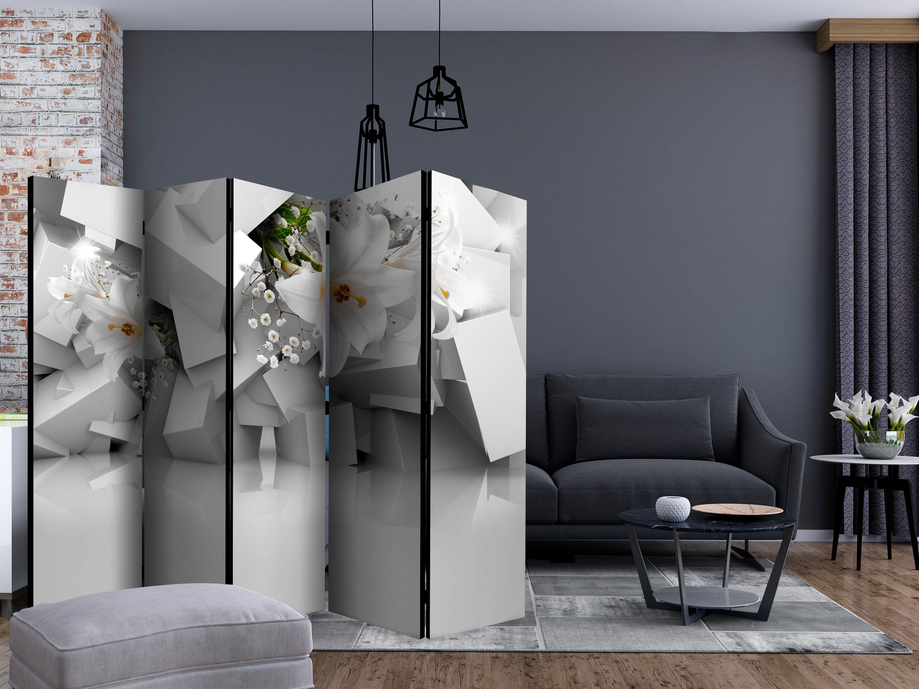 Aizslietnis 5-daļīgs - Pazaudēts haosā (225x172cm) 225x172 cm Home Trends