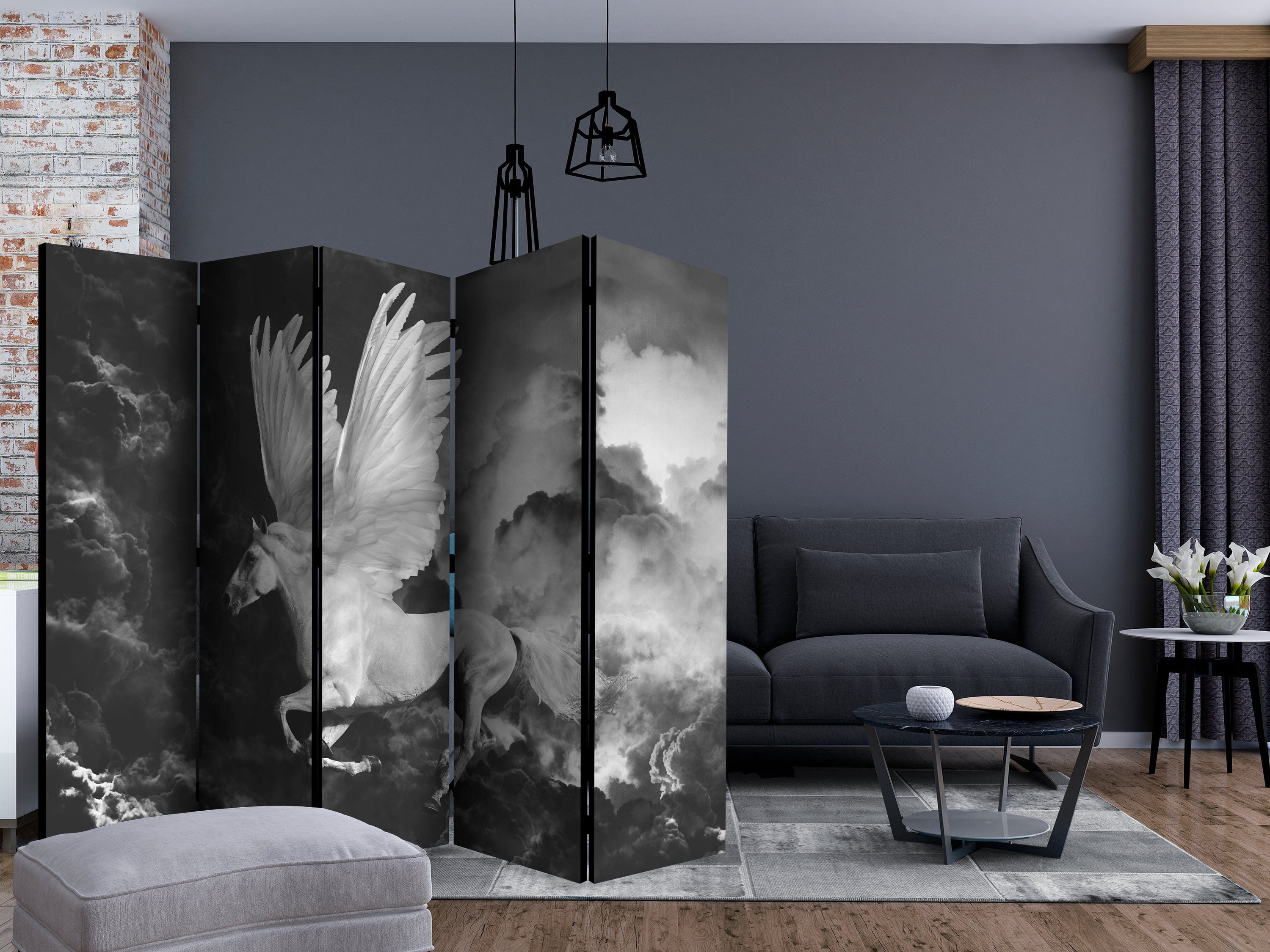 Aizslietnis 5-daļīgs - Pegasa ceļš uz Olimpa kalnu  (225x172cm) 225x172 cm Home Trends