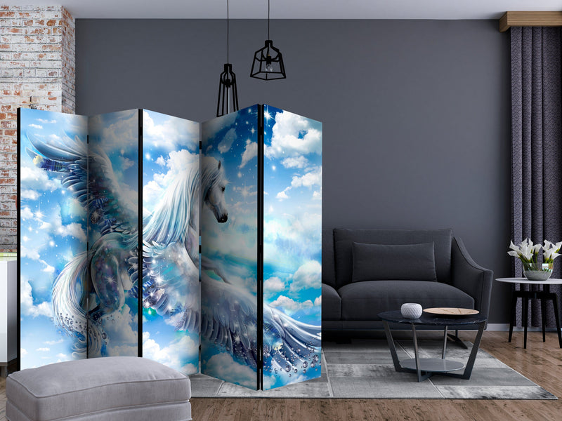 Aizslietnis 5-daļīgs - Pegasus (zils) (225x172cm) 225x172 cm Home Trends