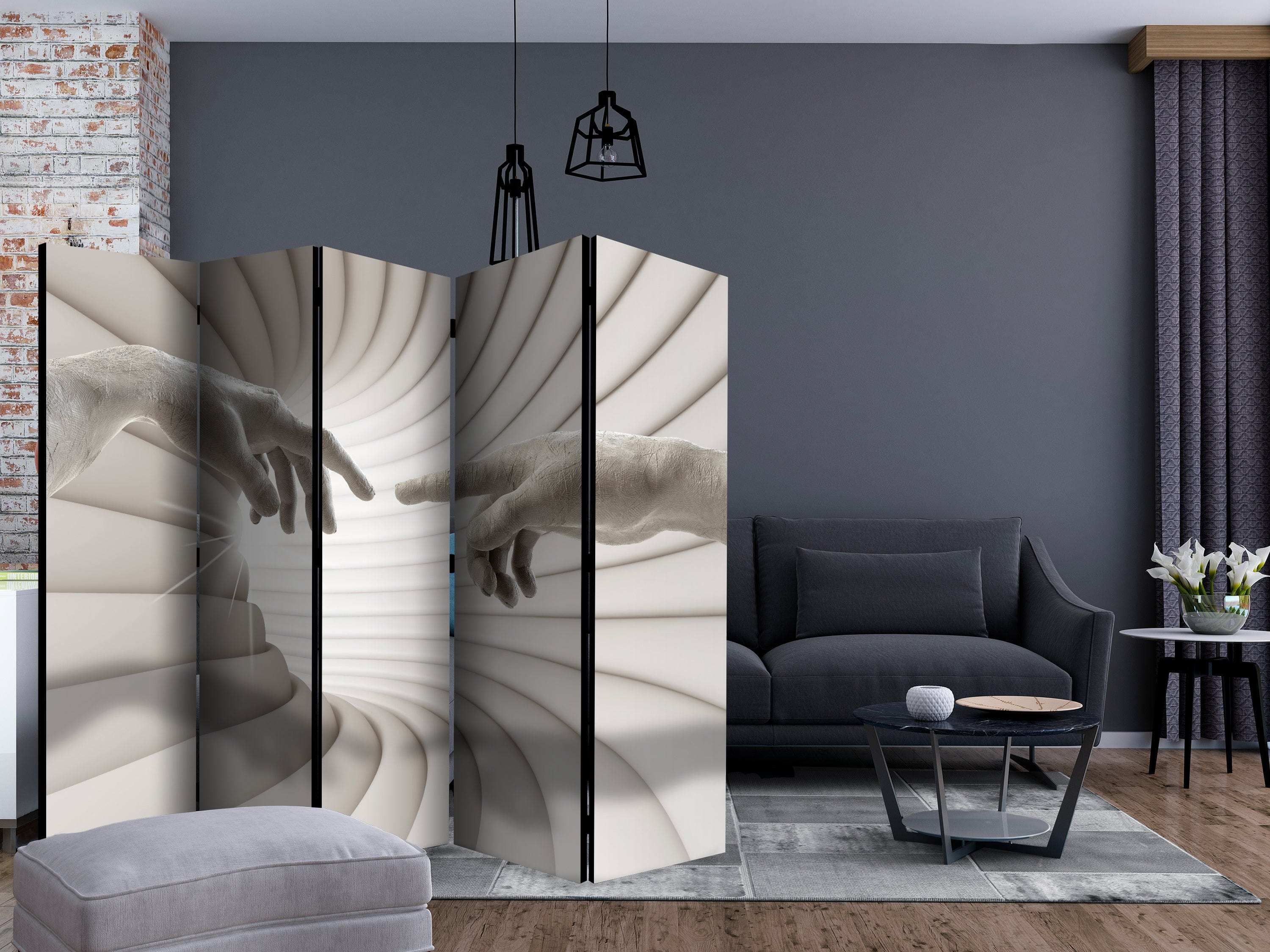 Aizslietnis 5-daļīgs - Pieskāriens (225x172cm) 225x172 cm Home Trends