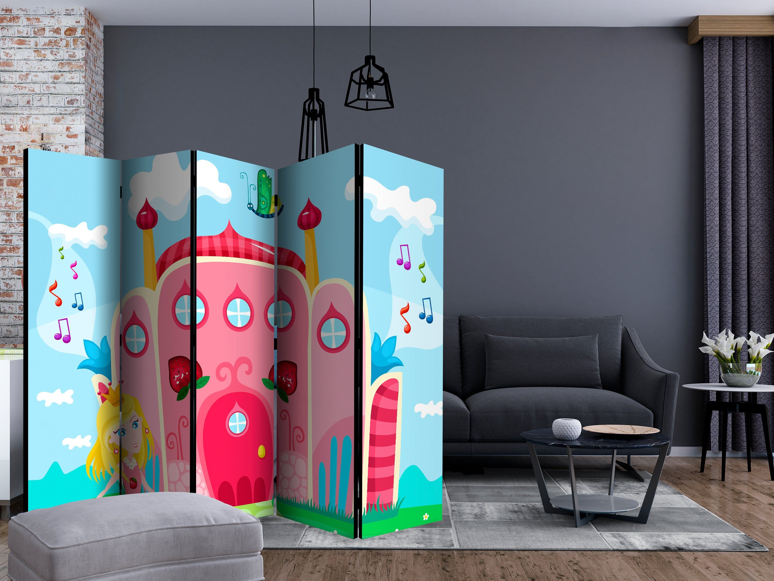 Aizslietnis 5-daļīgs - Pils (225x172cm) 225x172 cm Home Trends