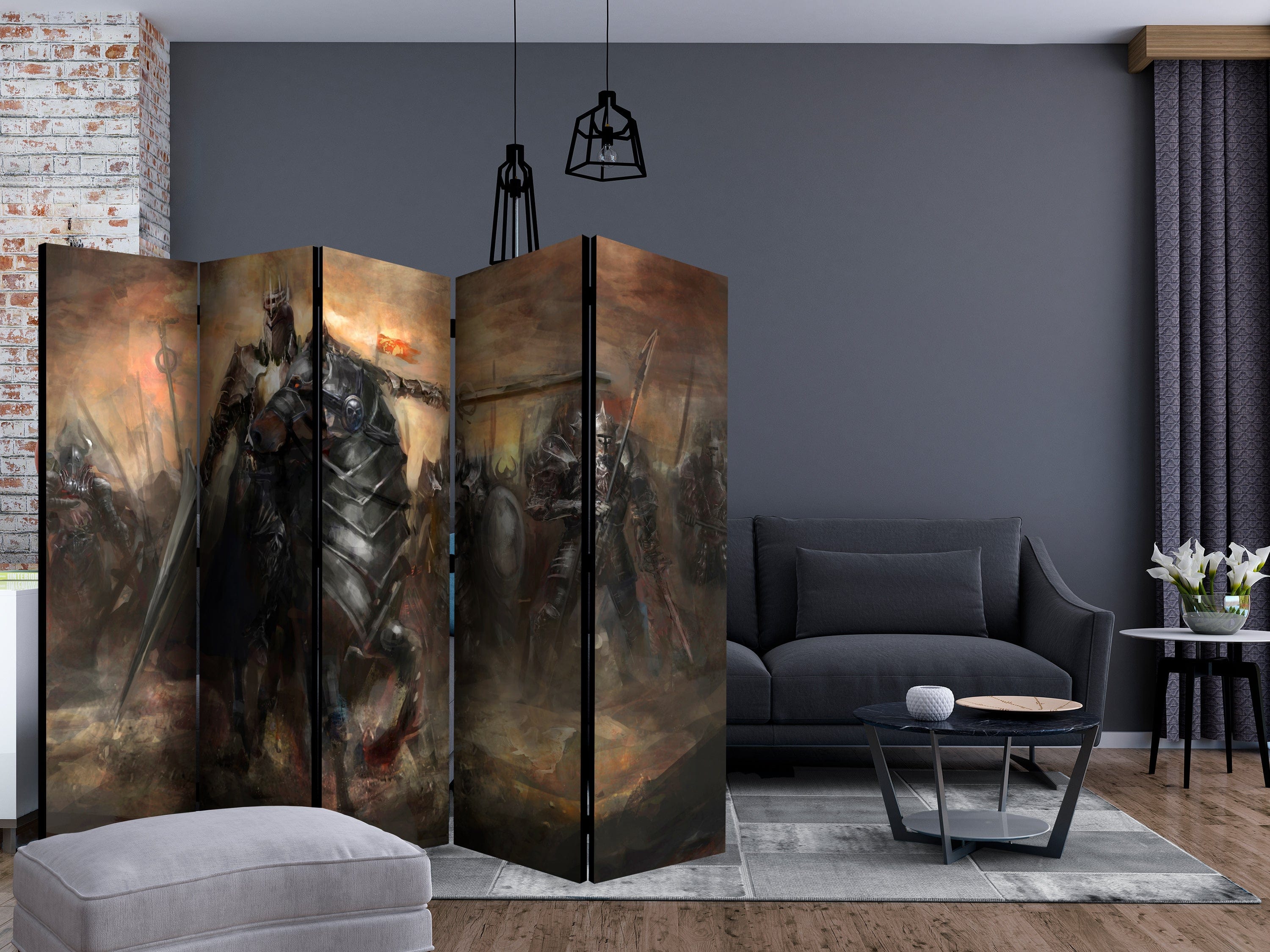 Aizslietnis 5-daļīgs - Pūķa pils (225x172cm) 225x172 cm Home Trends