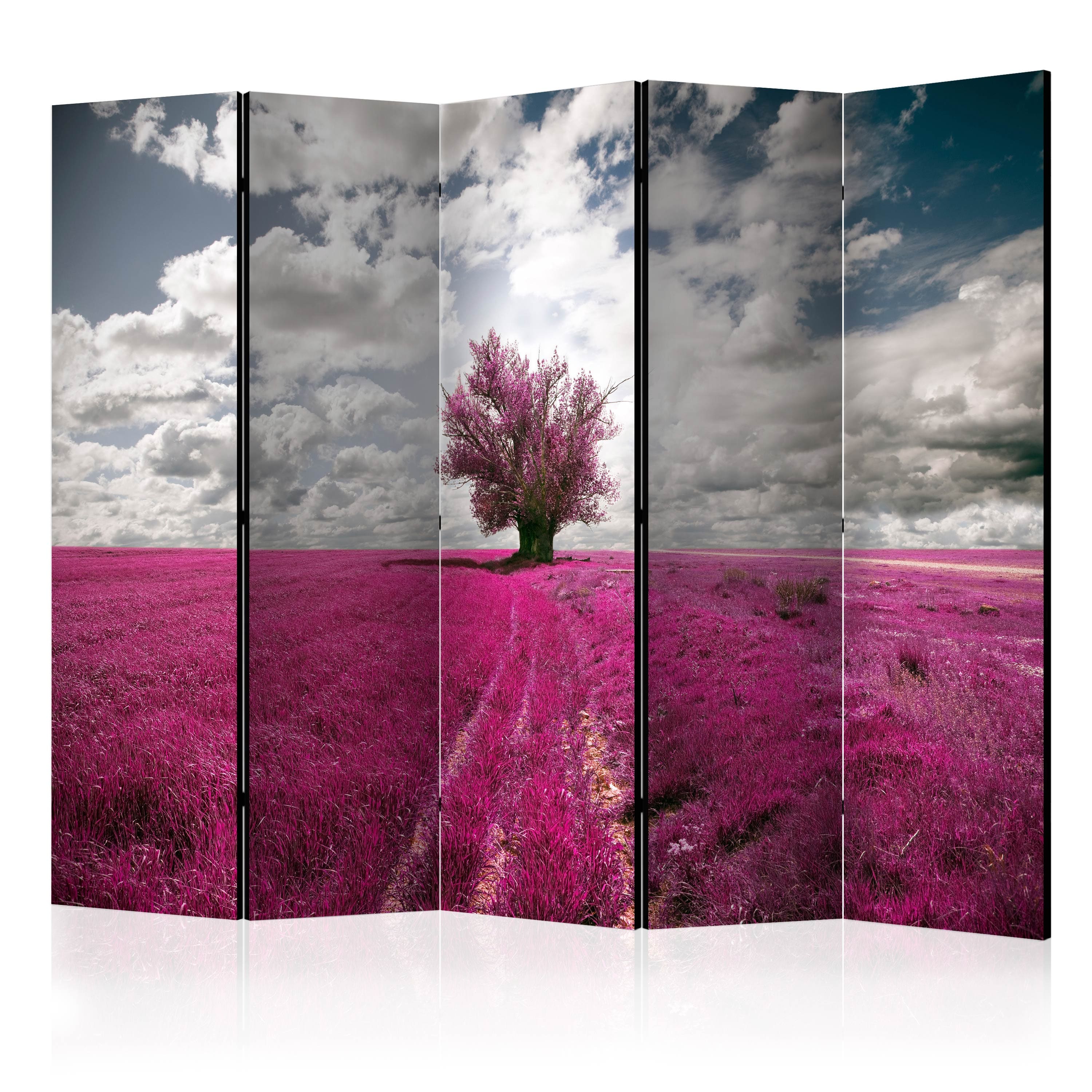 Aizslietnis 5-daļīgs - Purpursarkanā pļava (225x172cm) 225x172 cm Home Trends