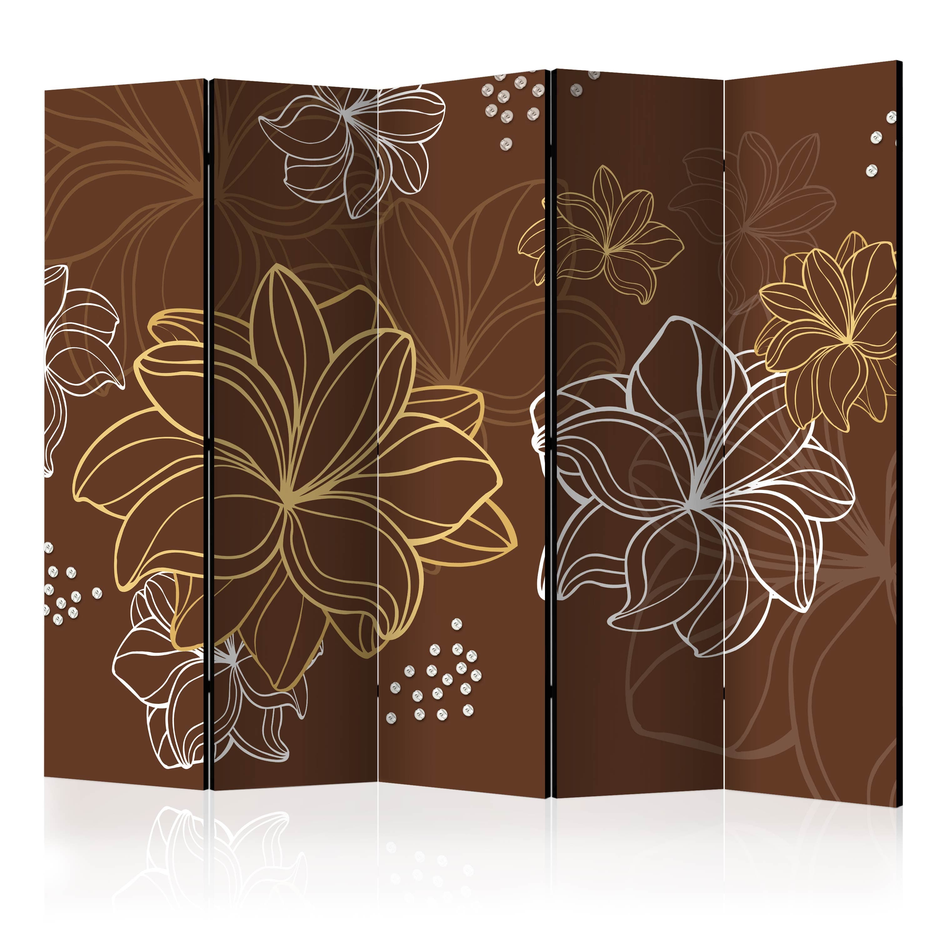 Aizslietnis 5-daļīgs - Rudens flora (225x172cm) 225x172 cm Home Trends