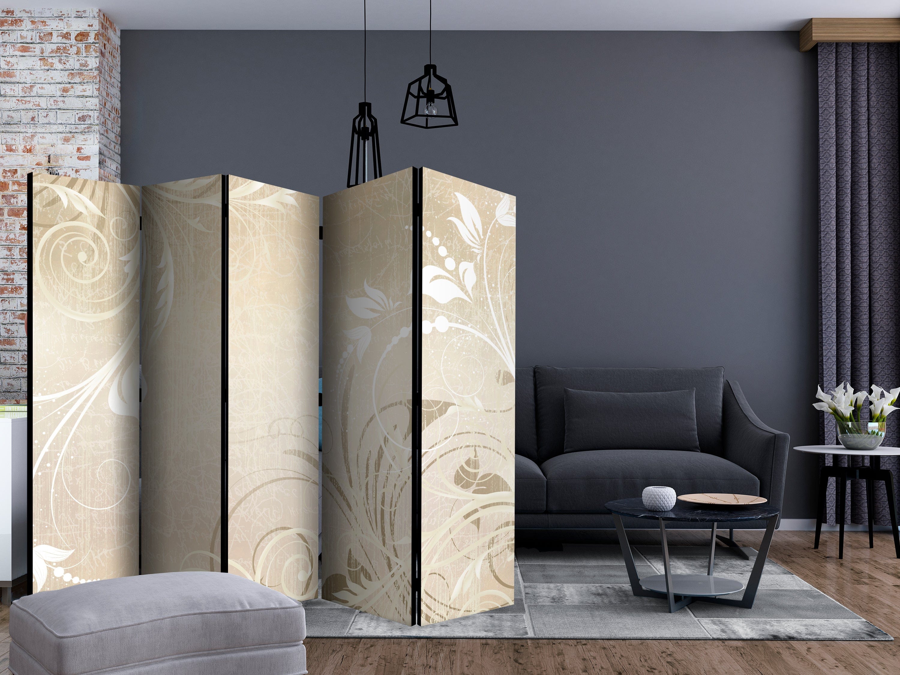 Aizslietnis 5-daļīgs - Sajūtu simfonija (225x172cm) 225x172 cm Home Trends
