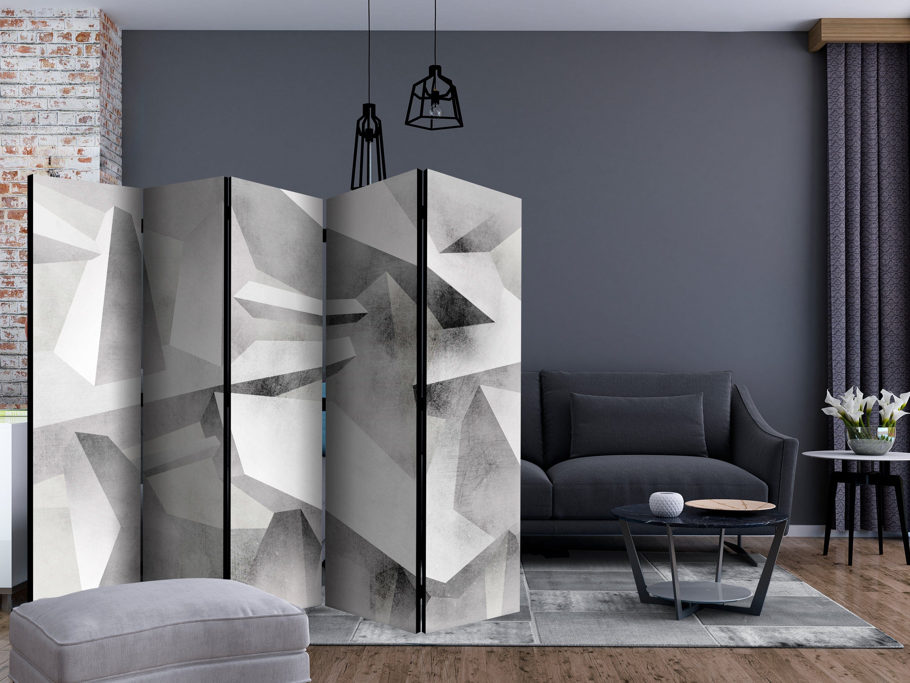Aizslietnis 5-daļīgs - Sasaldēti spārniņi (225x172cm) 225x172 cm Home Trends