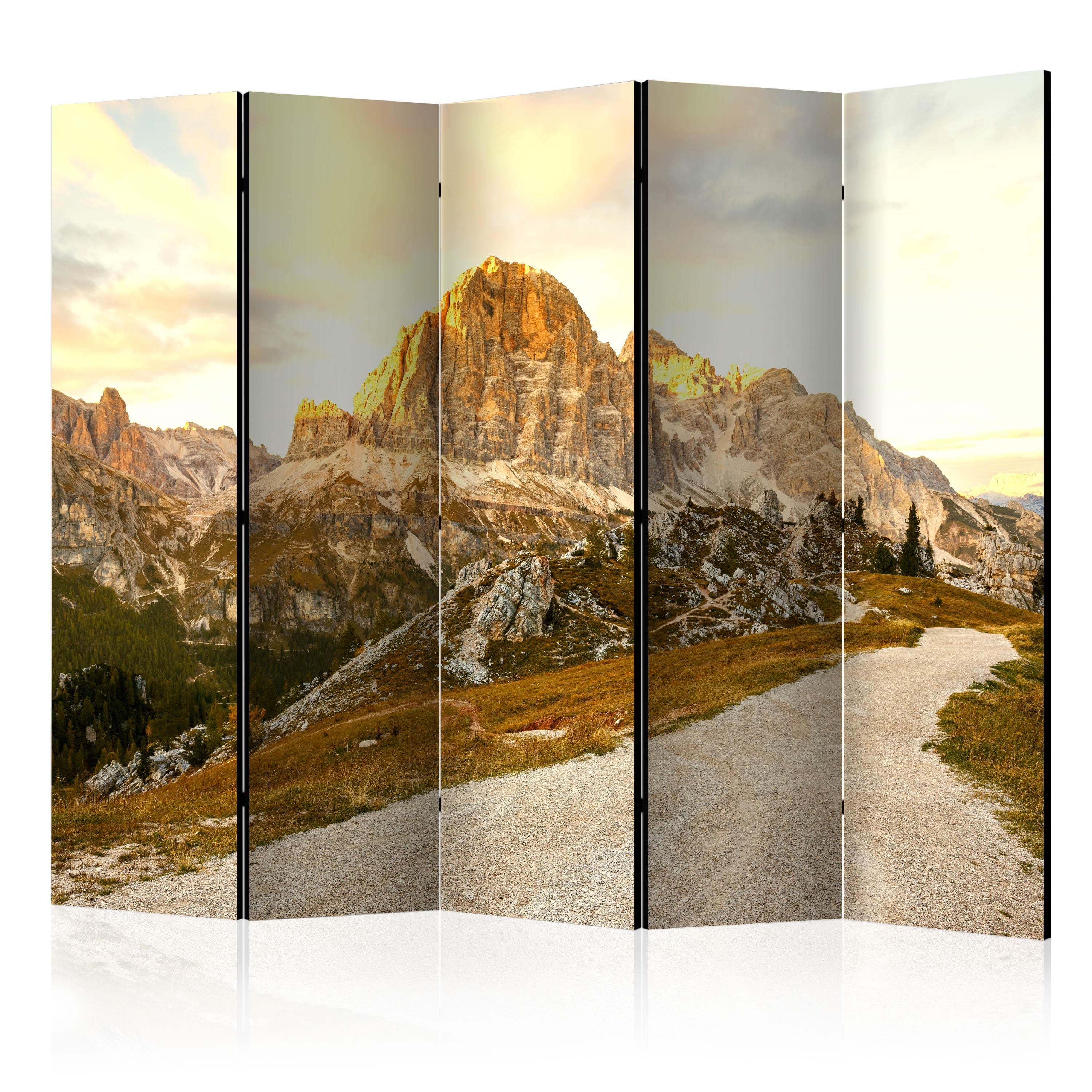 Aizslietnis 5-daļīgs - Skaisti Dolomīti (225x172cm) 225x172 cm Home Trends